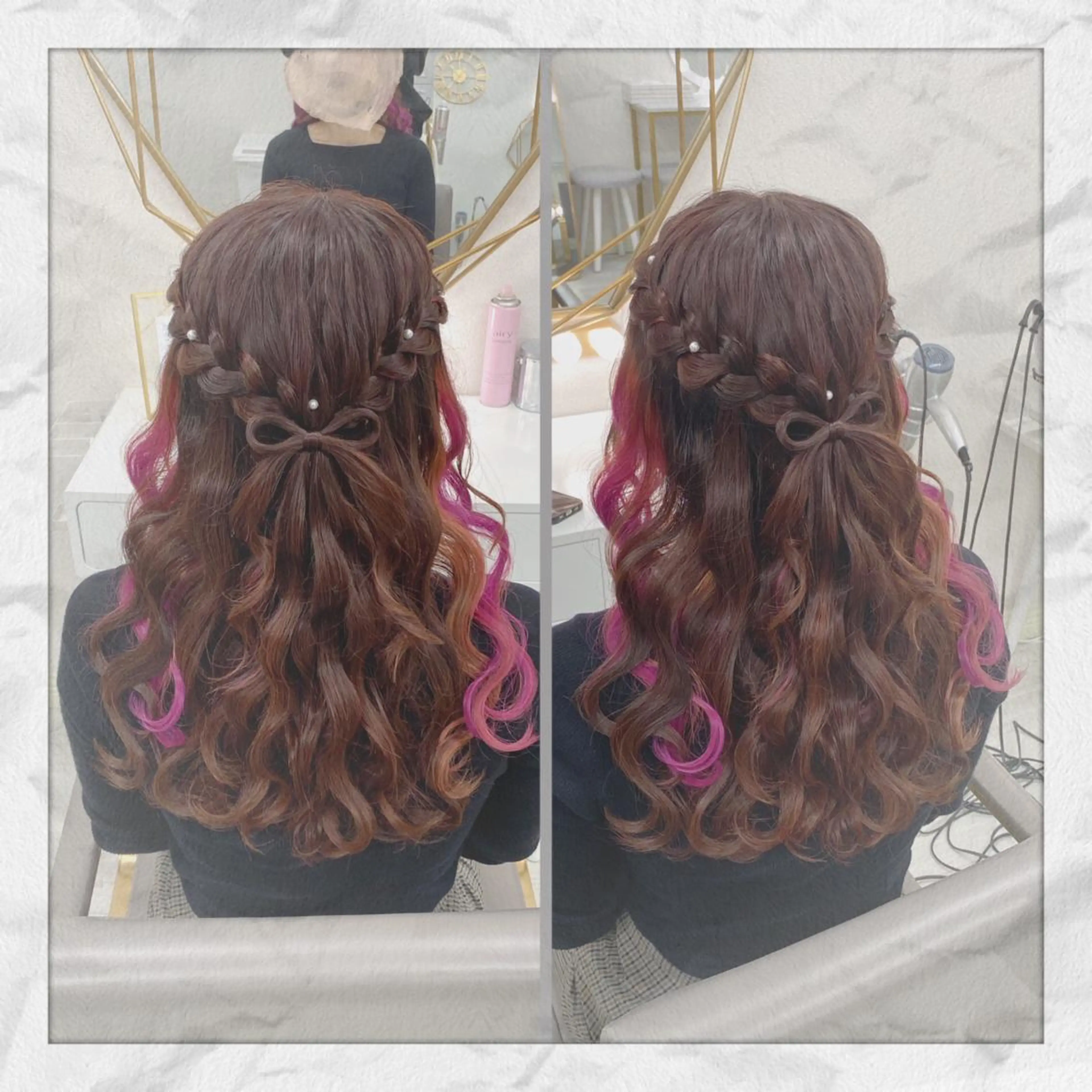 ロング ヘアアレンジ ヘアセット ヘアセット/着付け 𓇼 松本 夏美𓇼のヘアスタイル