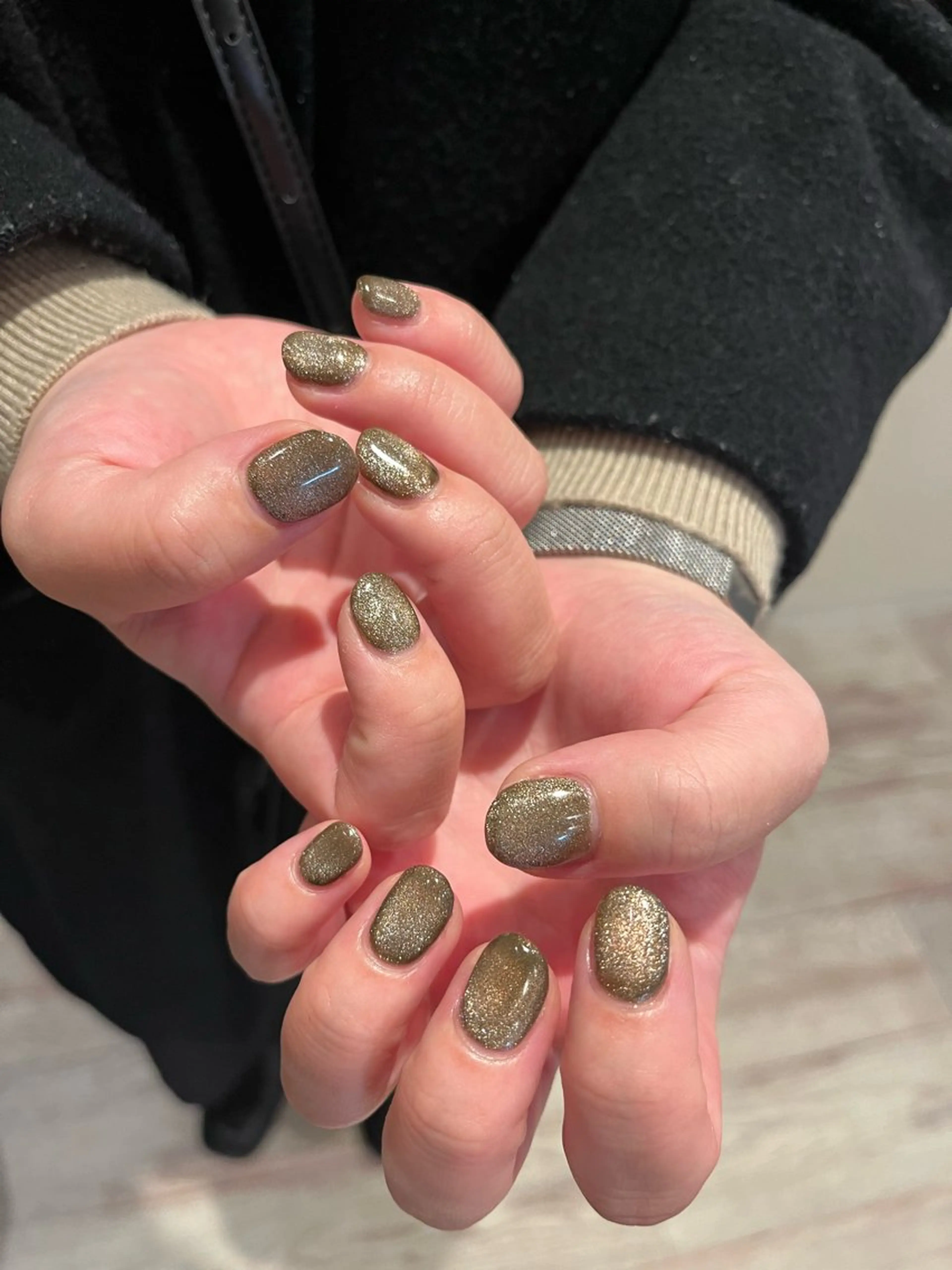 ネイル ハンドネイル une／YUKINA 🫧大人nuanceのネイルデザイン