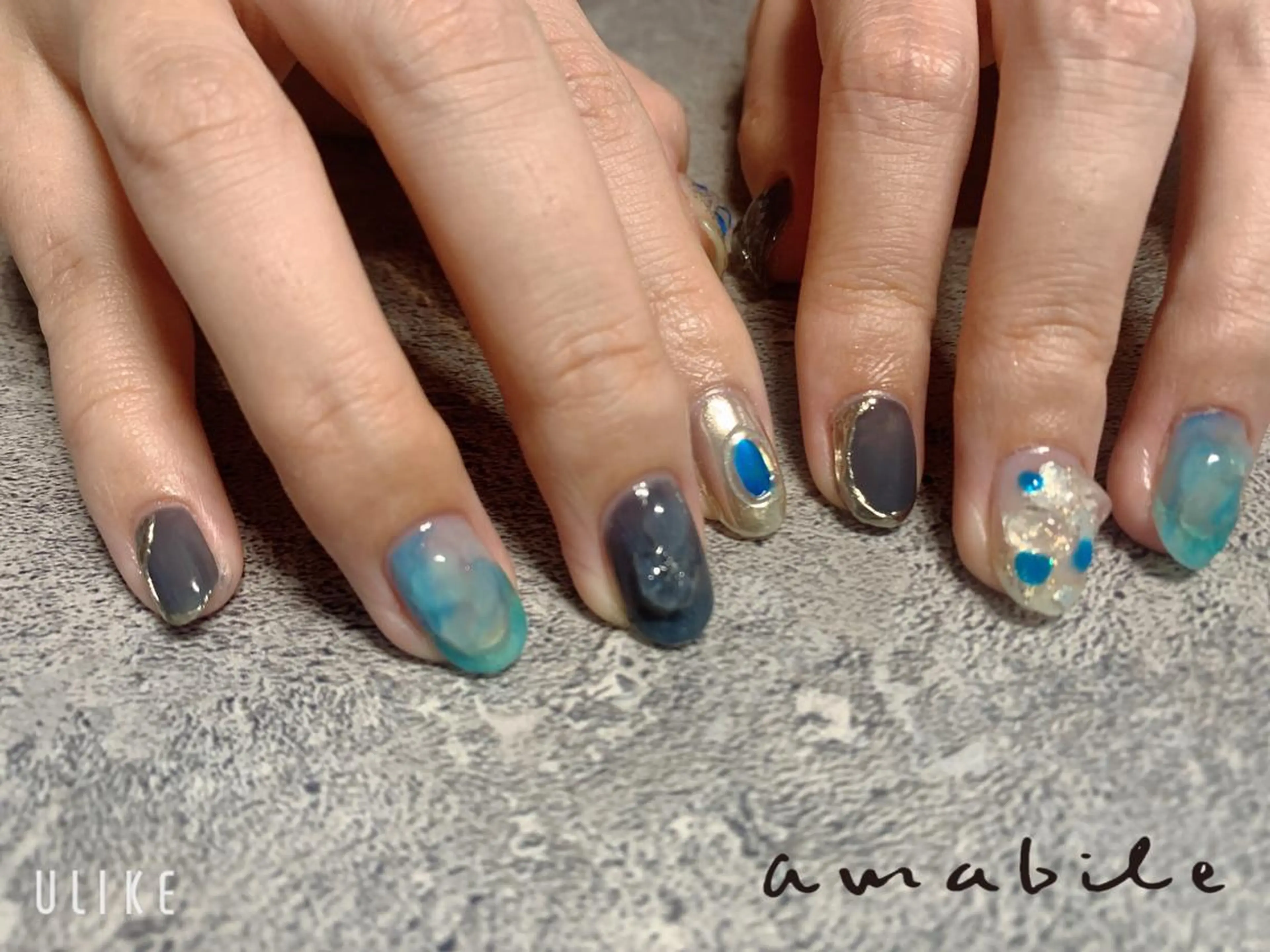 ネイル amabile nailのネイルデザイン