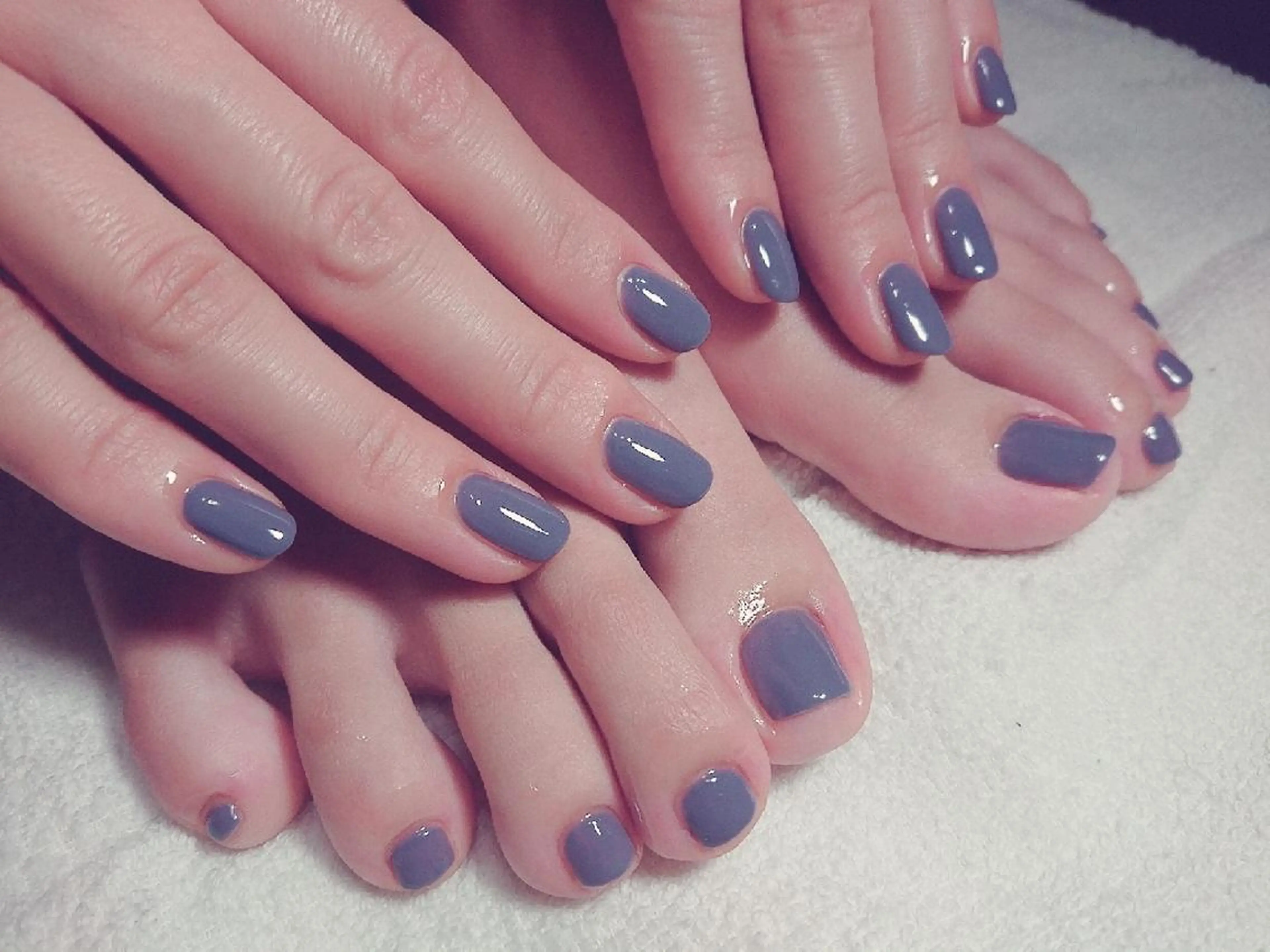 ◆超お得！！ハンド&フットネイル(ワンカラー)の写真