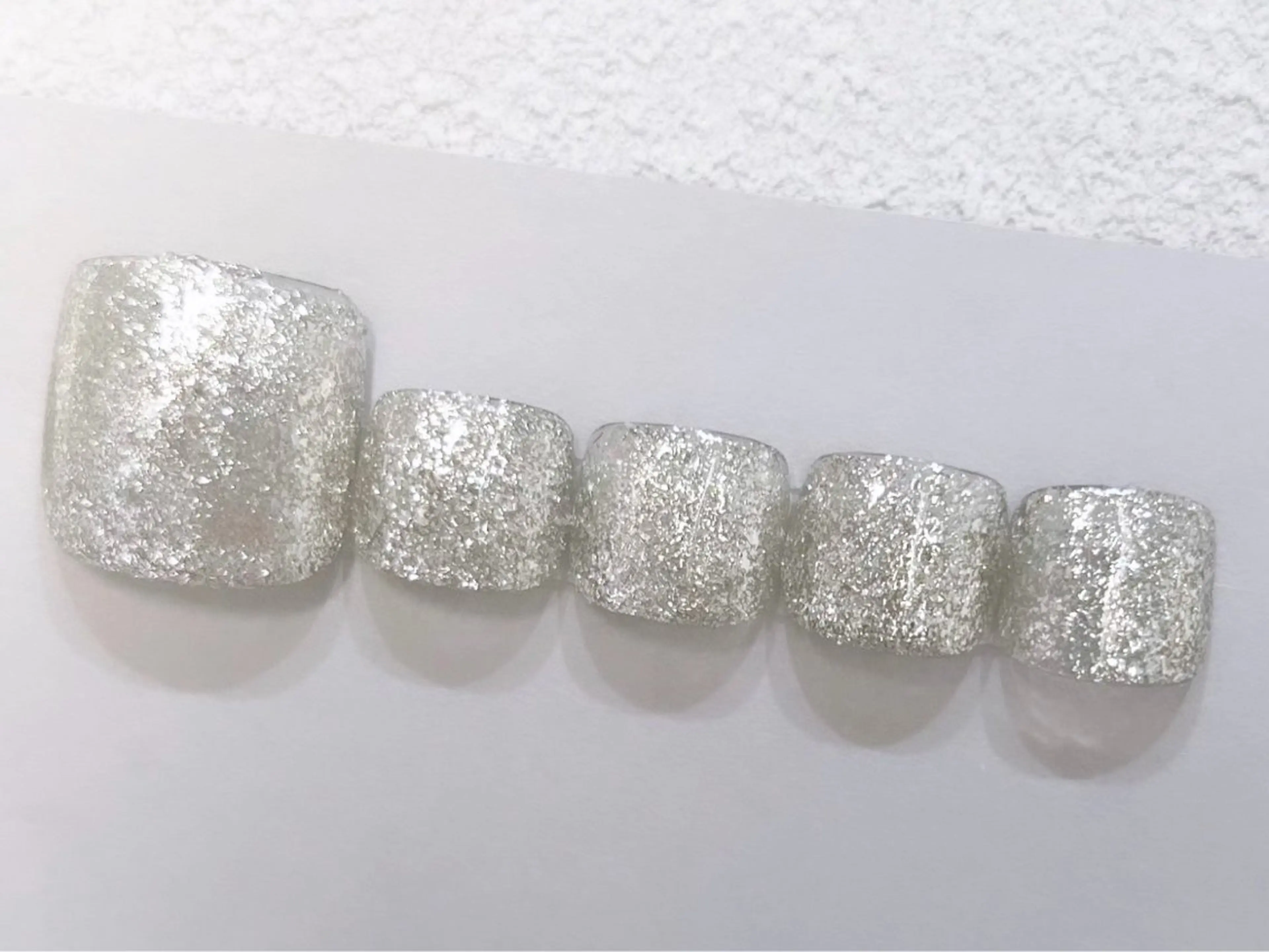 特別価格✨️〈フィルインオフ無料〉フットネイルワンカラー 7000→5500の写真