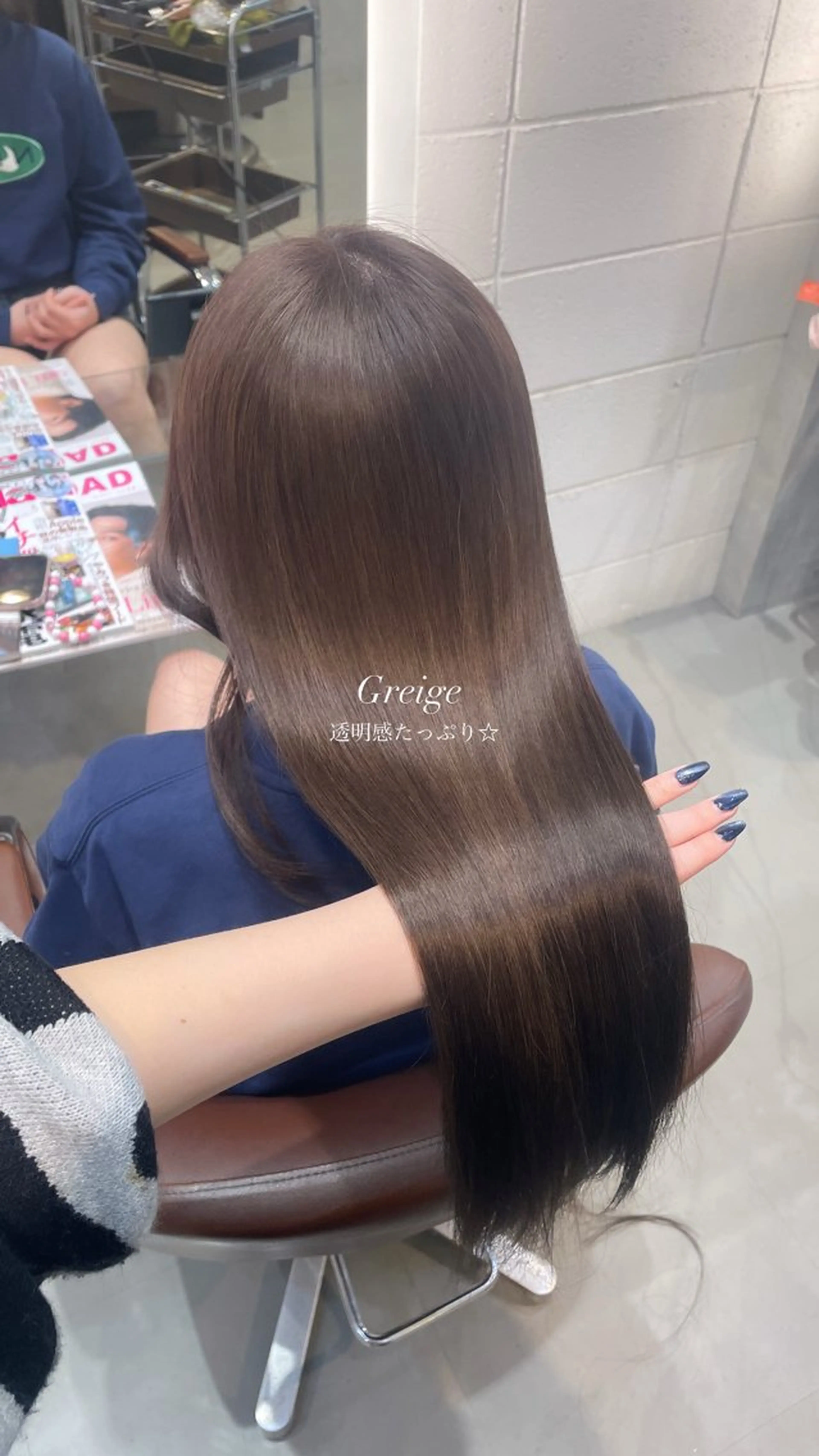 カラー ヘアカラー トリートメント 🖤ROSEL／ KUREA🖤のヘアスタイル