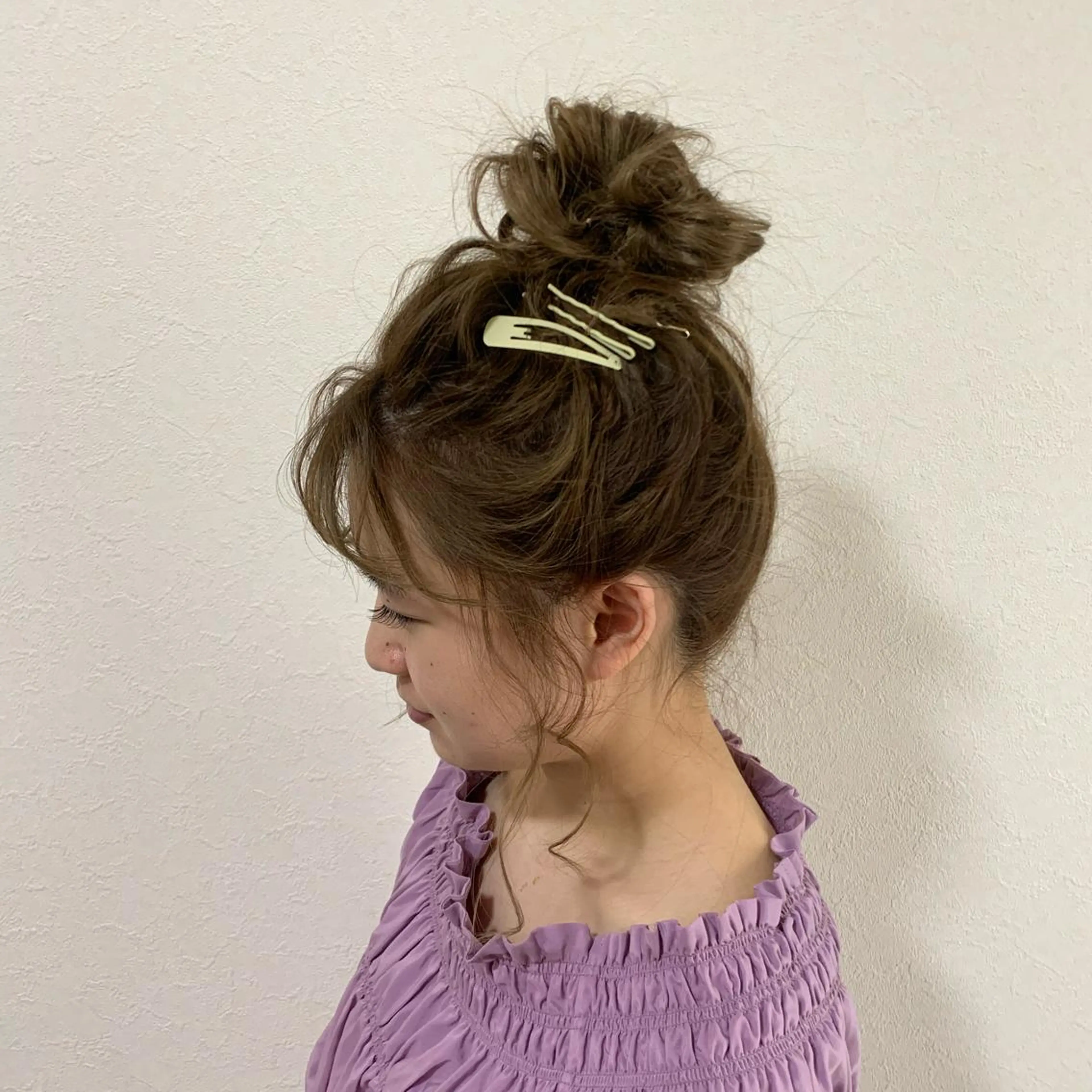 ヘアアレンジ MARU レイヤー/パーマのヘアスタイル