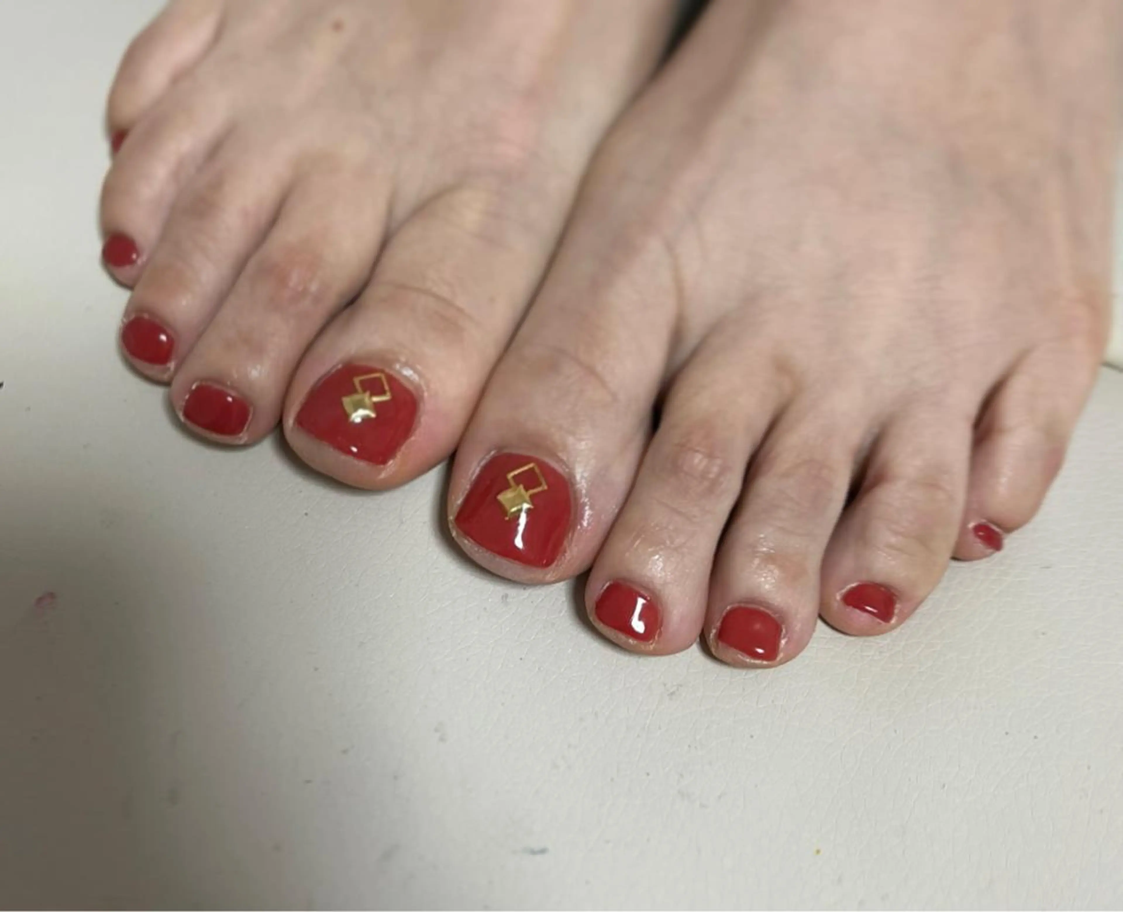 ネイル フットネイル シンプルネイル nail  M&T所属・nail M&Tのネイルデザイン