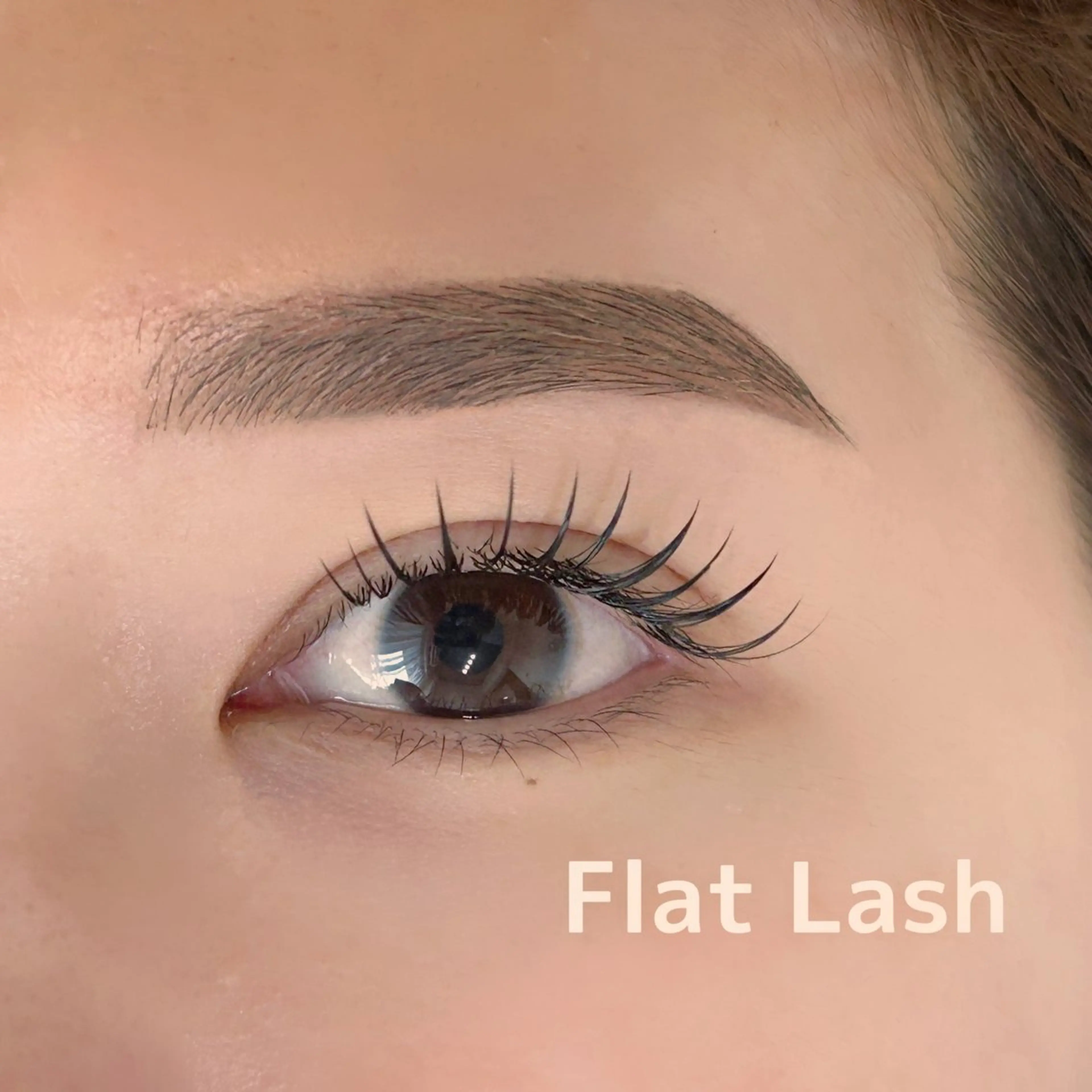 マツエク・マツパ フラットラッシュ Hanu.eye所属・Hanu. eyeのマツエク・マツパデザイン