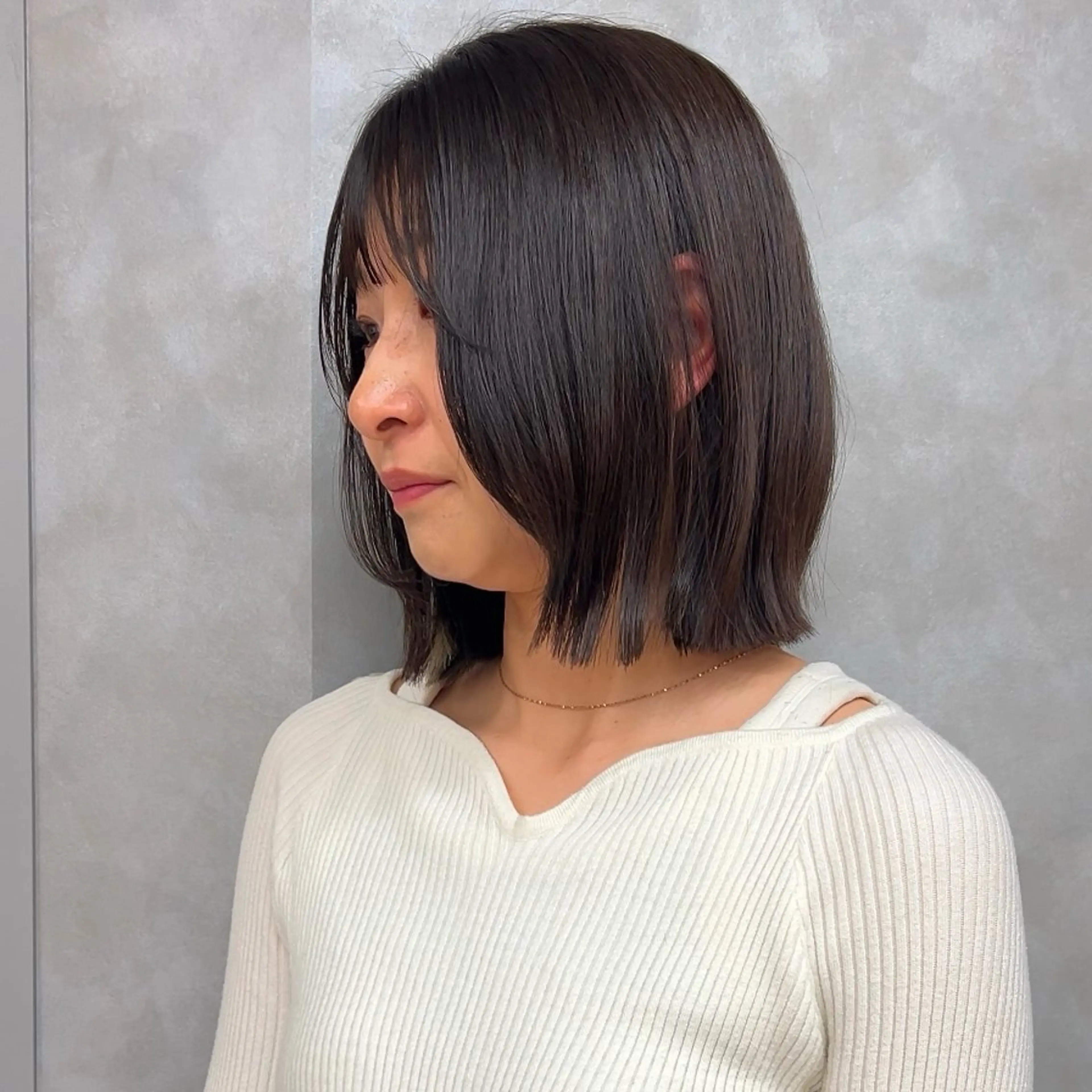 【お得🉐な限定価格】切りっぱなしボブ✂️バックショットモデル✨5200円→0円※詳細ありの写真