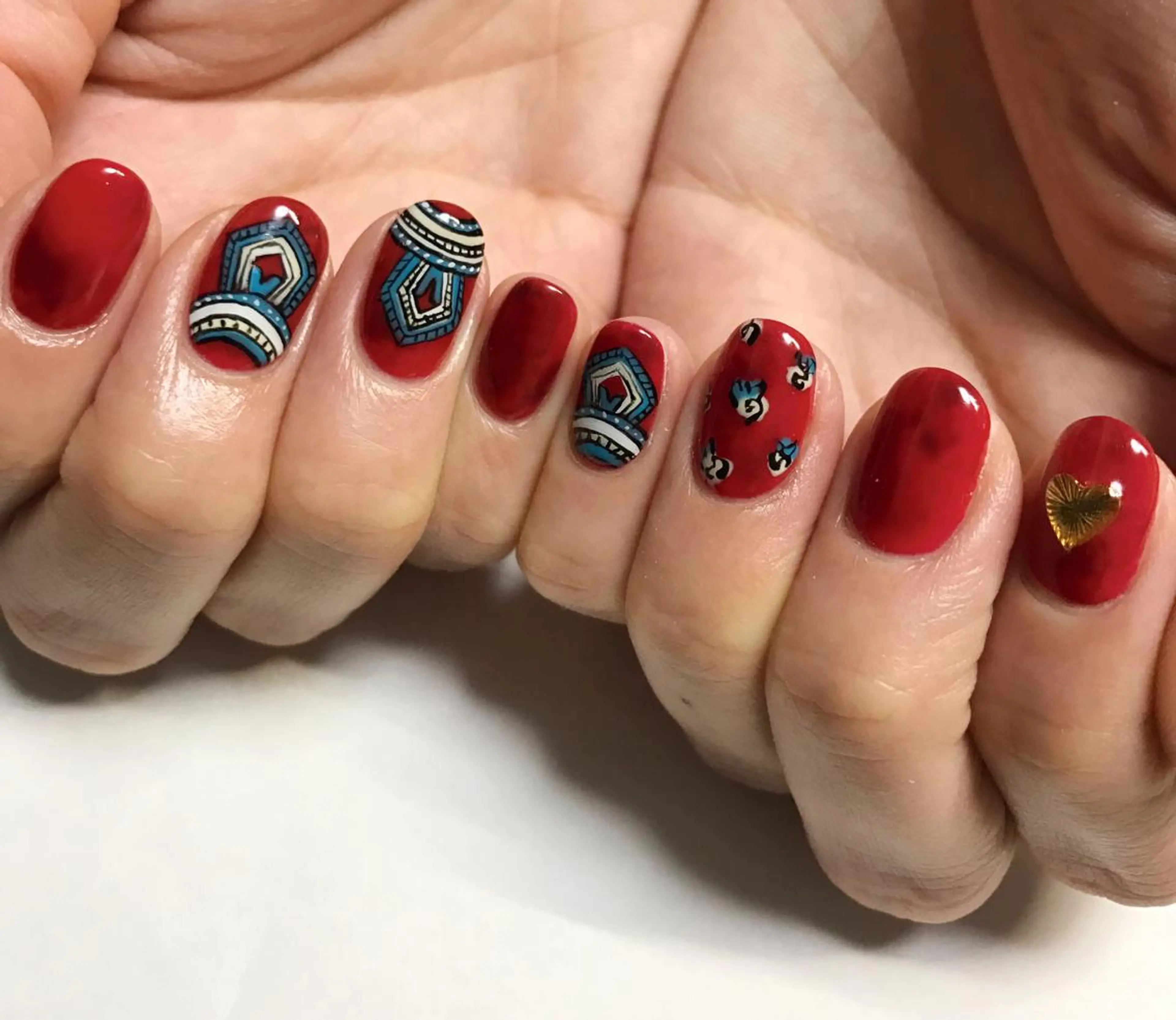 ネイル nail salon en familleのネイルデザイン