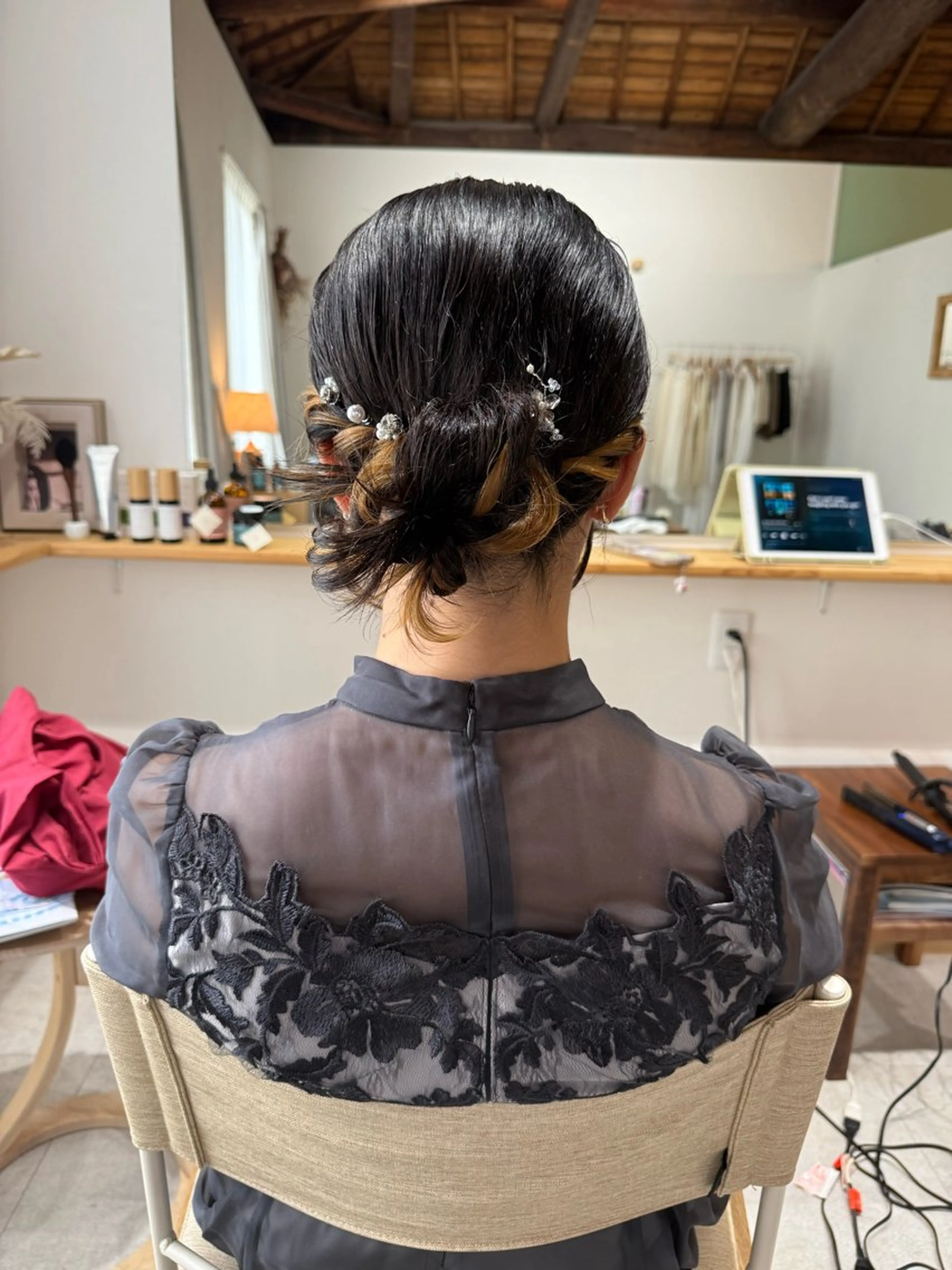 ヘアアレンジ ヘアセット h a k u 大倉 卓人のヘアスタイル