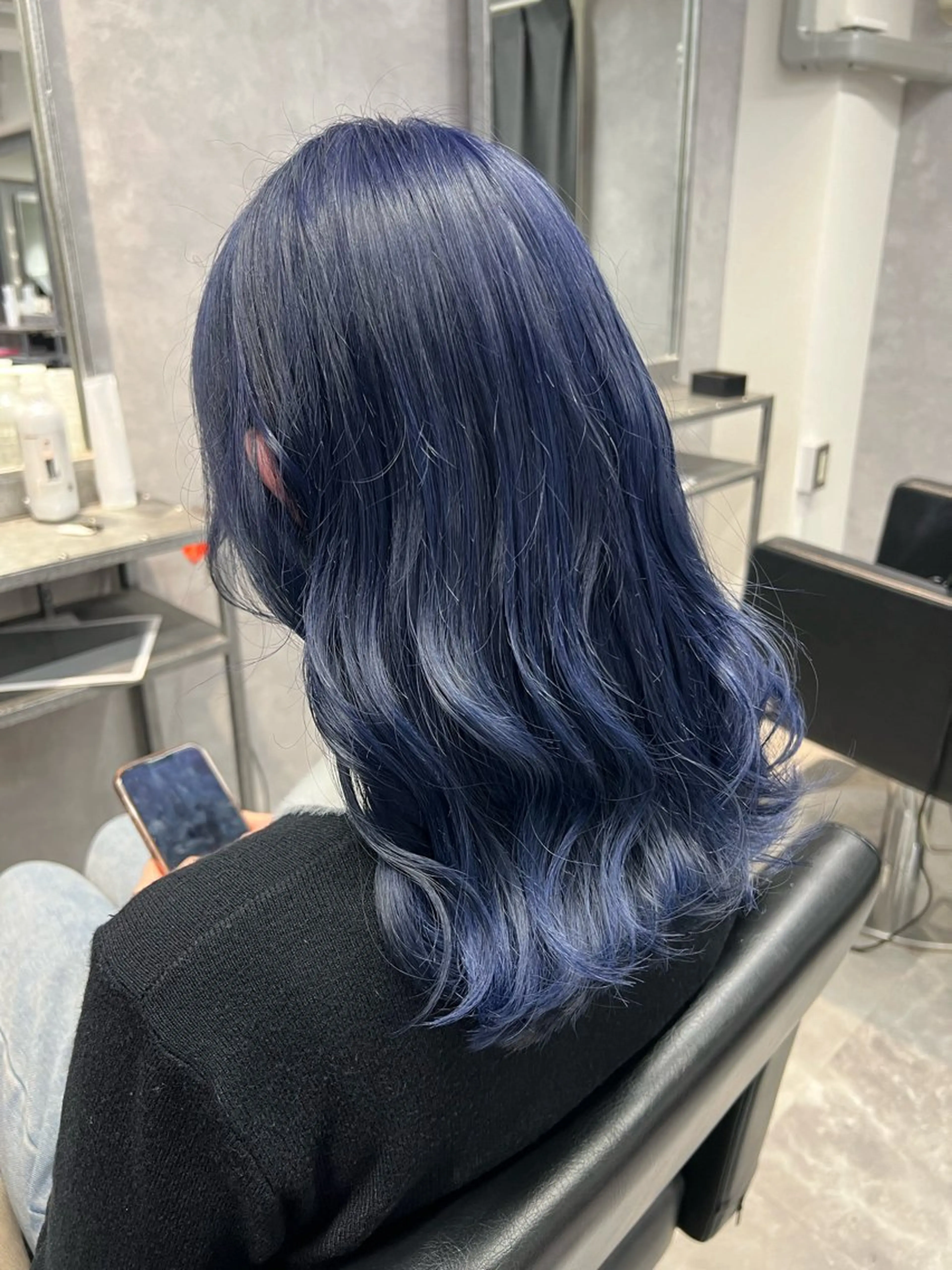 セミロング カラー ブリーチ ケアブリーチ トリートメント 透明感/レイヤー 🇰🇷tomonaのヘアスタイル