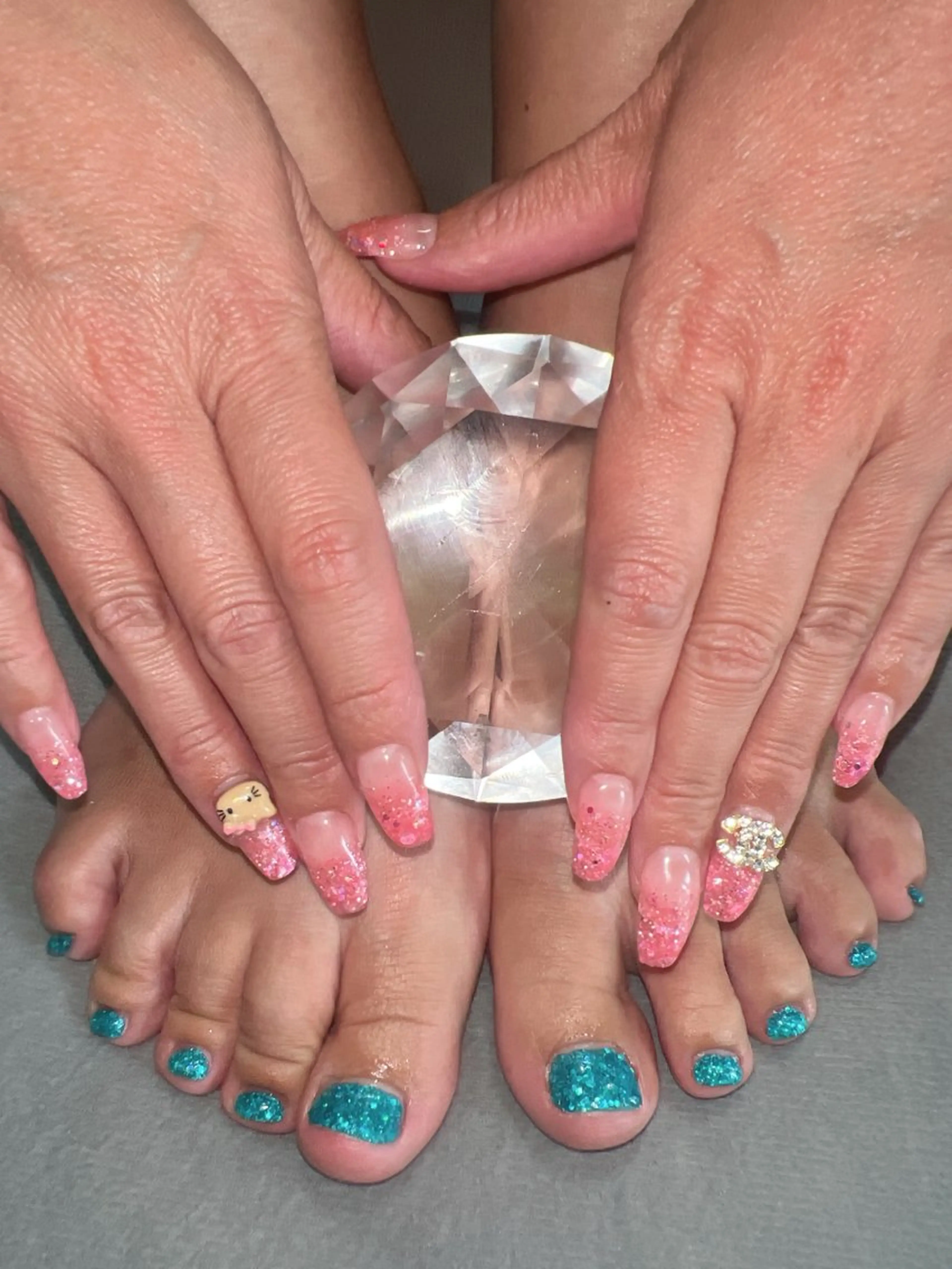 練習モデル ハンド＆フットセットの写真