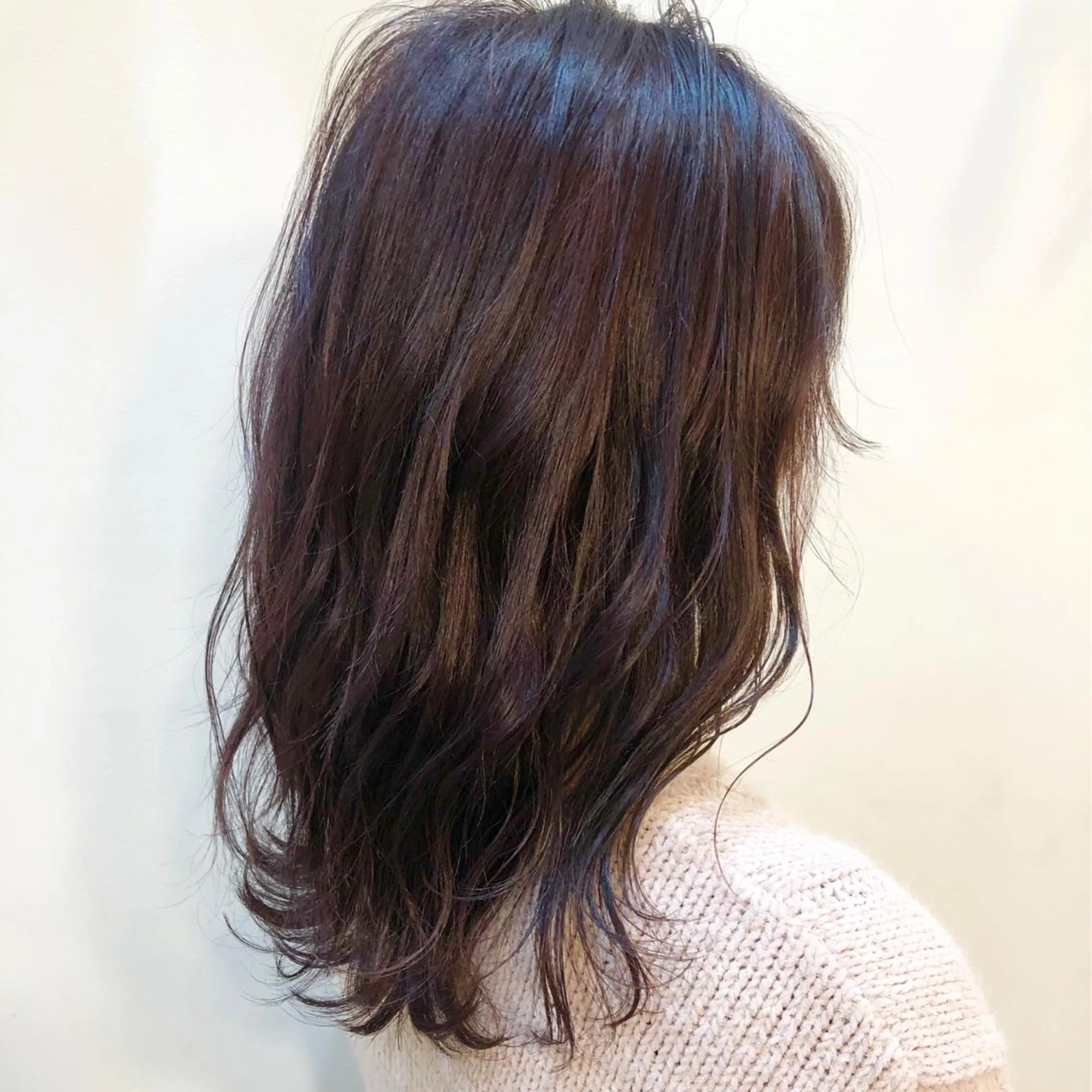 ミディアム ピンクラベンダー ヘアカラー 【髪質改善】 川津翔太のヘアスタイル