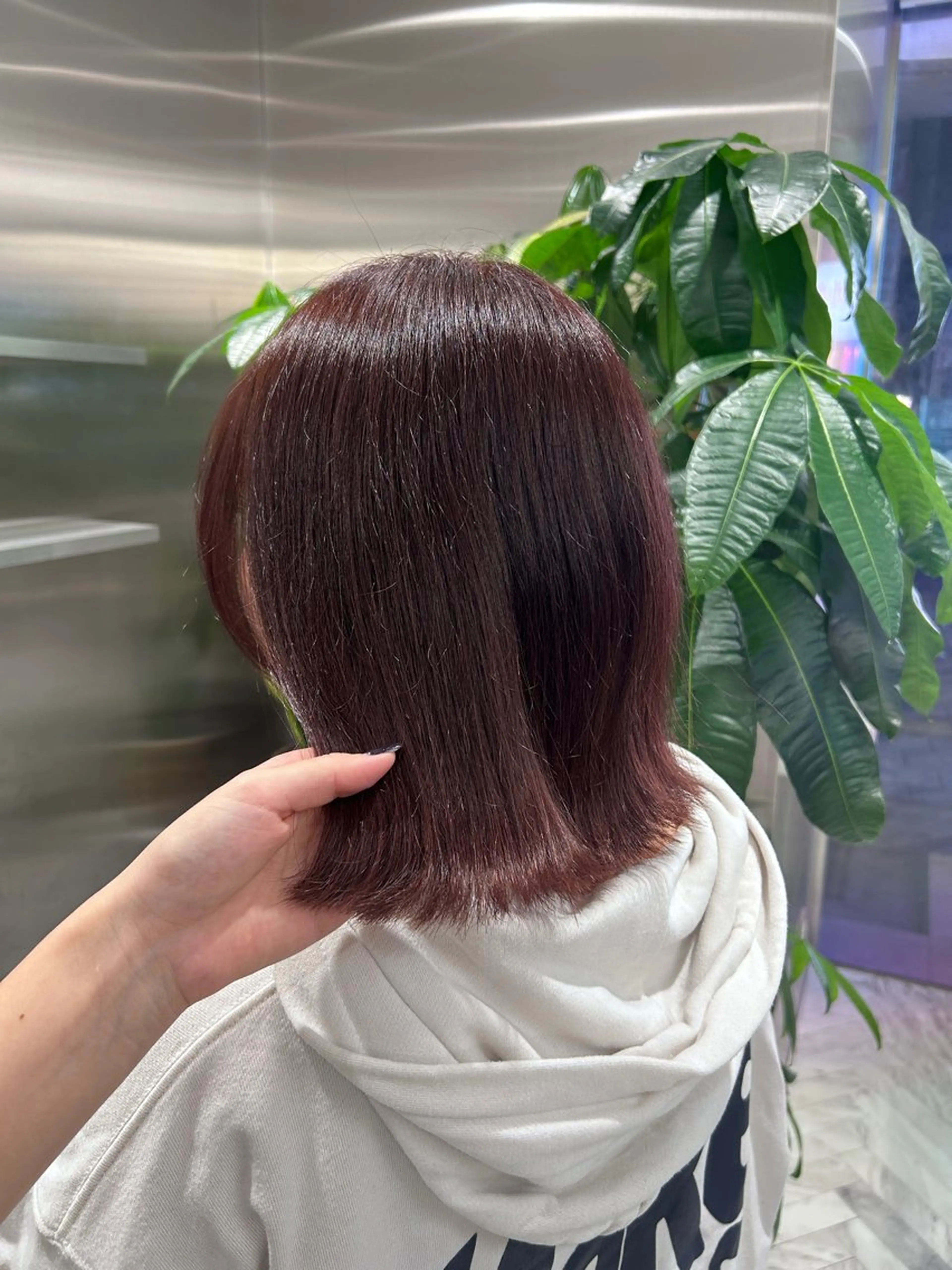 ショート カラー ヘアカラー 冬っぽカラー/ マツエク/ゆきなのマツエク・マツパデザイン