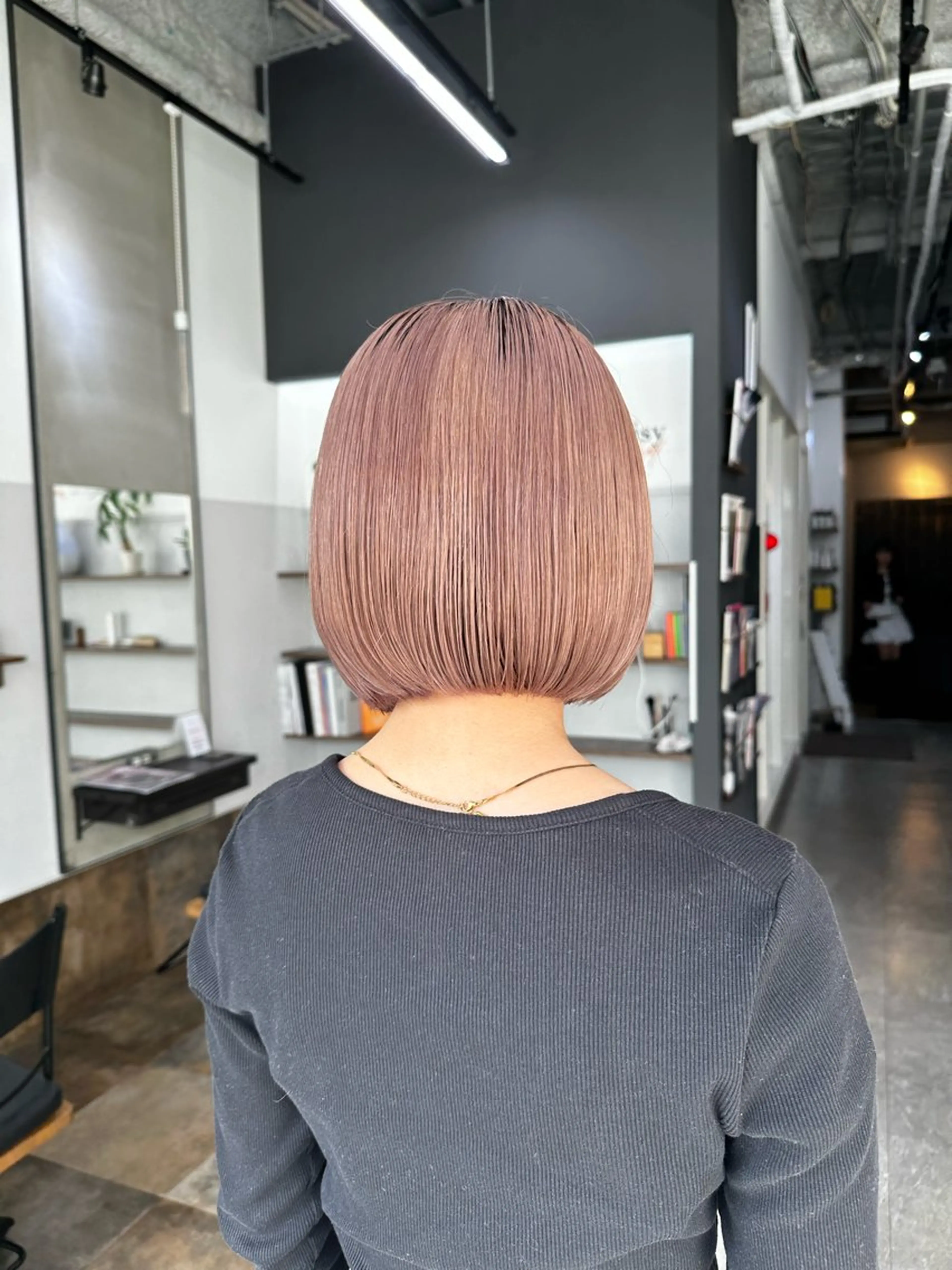 ミディアム nao/福岡美容室 パーマ/ボブパーマのヘアスタイル