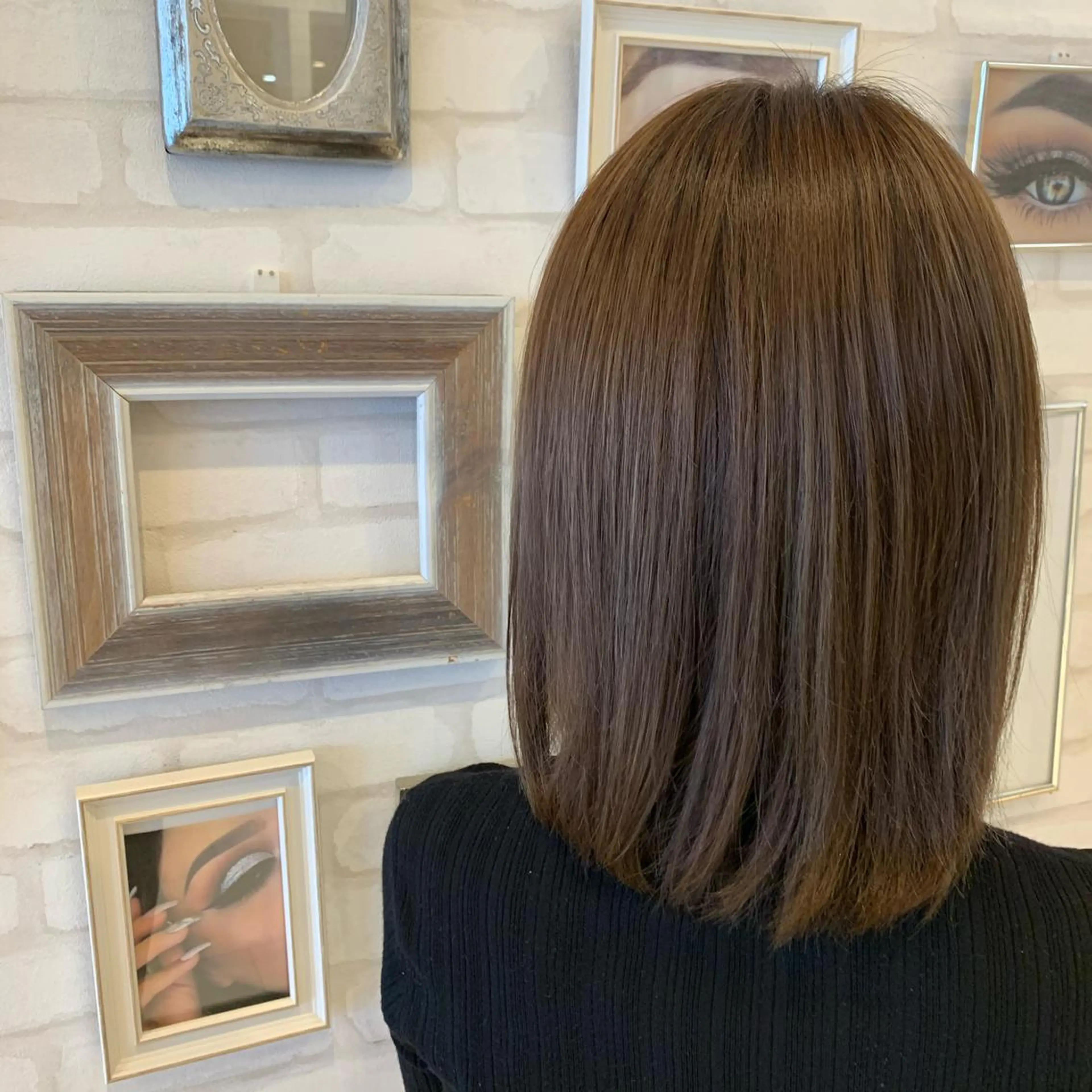 ミディアム カラー アッシュ ベージュカラー Gain所属・Gain Nanamiのエステ・リラクイメージ