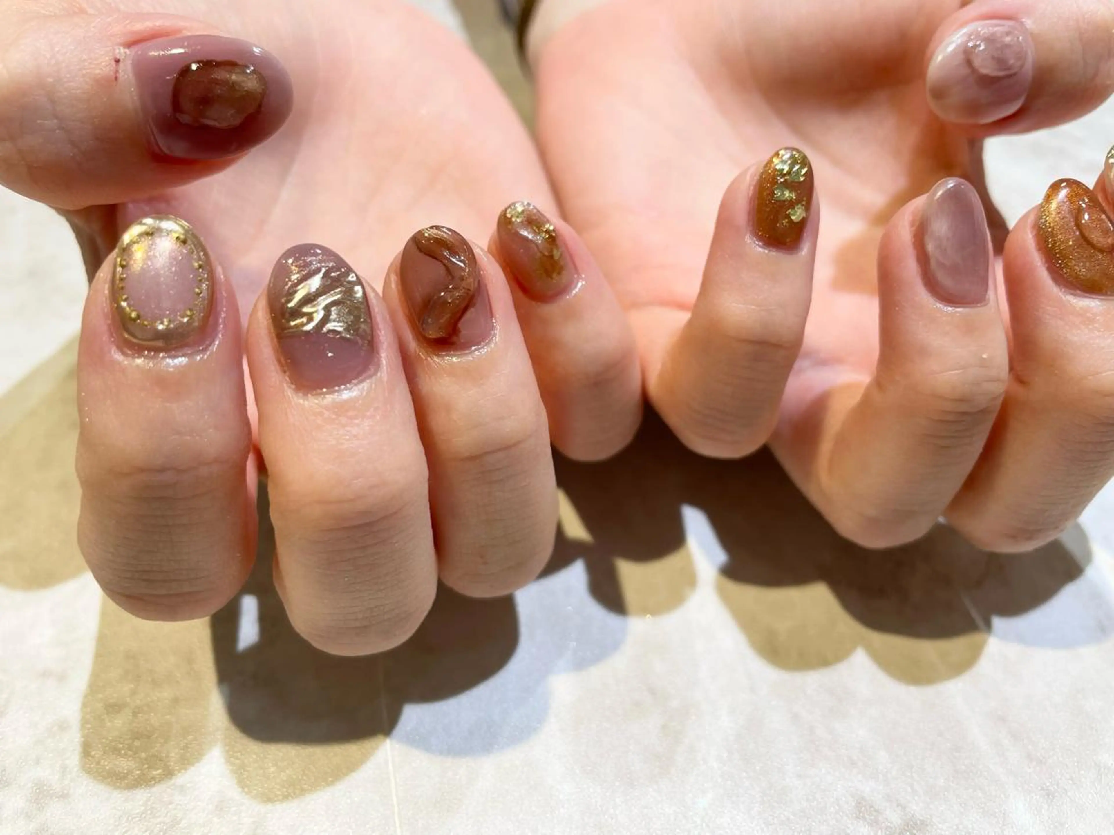 ネイル 舞田 苑香のネイルデザイン