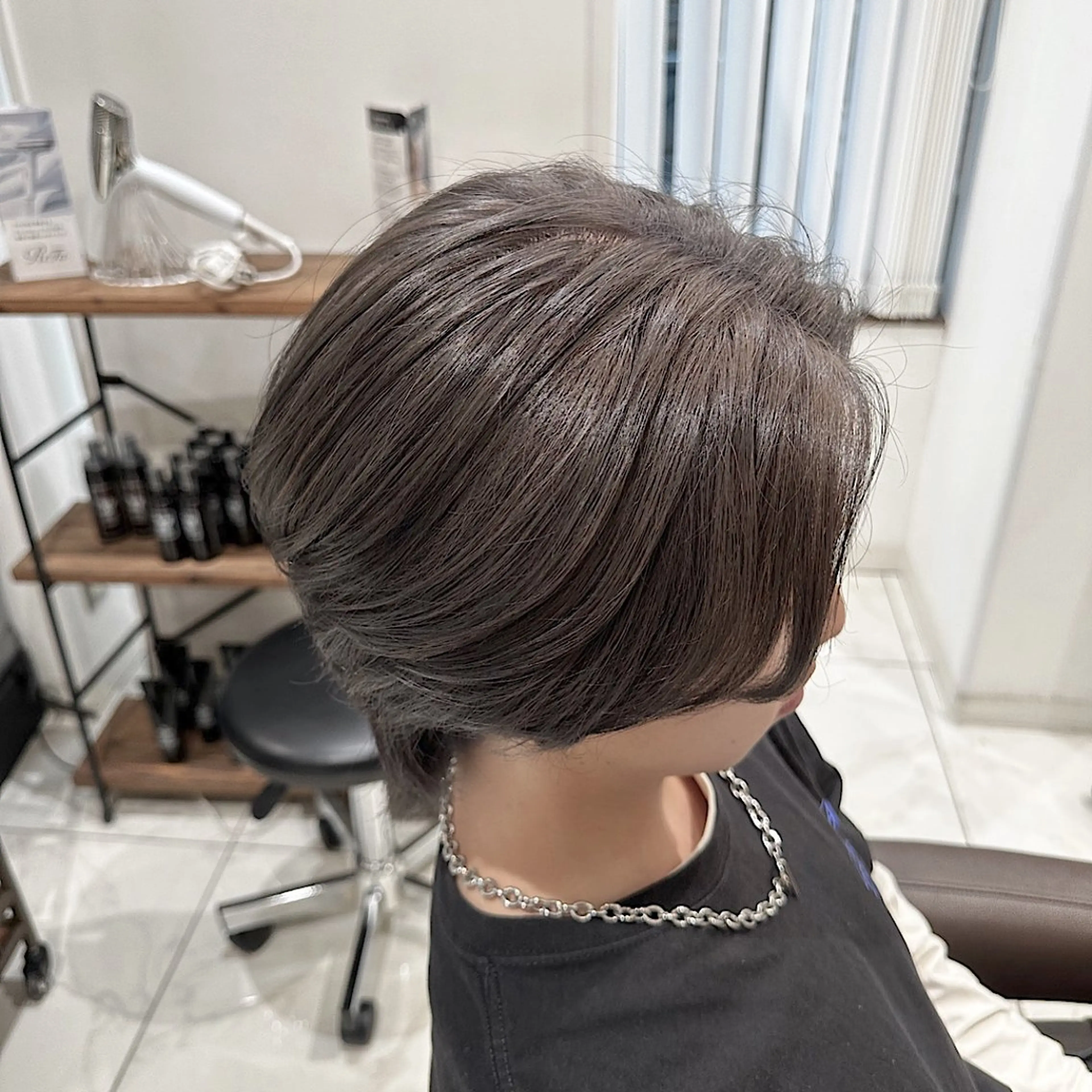 ショート カラー メンズ ラフィス池袋所属・✨本格的韓国スタイル 特化✨ﾊﾙｶ✨️のヘアスタイル