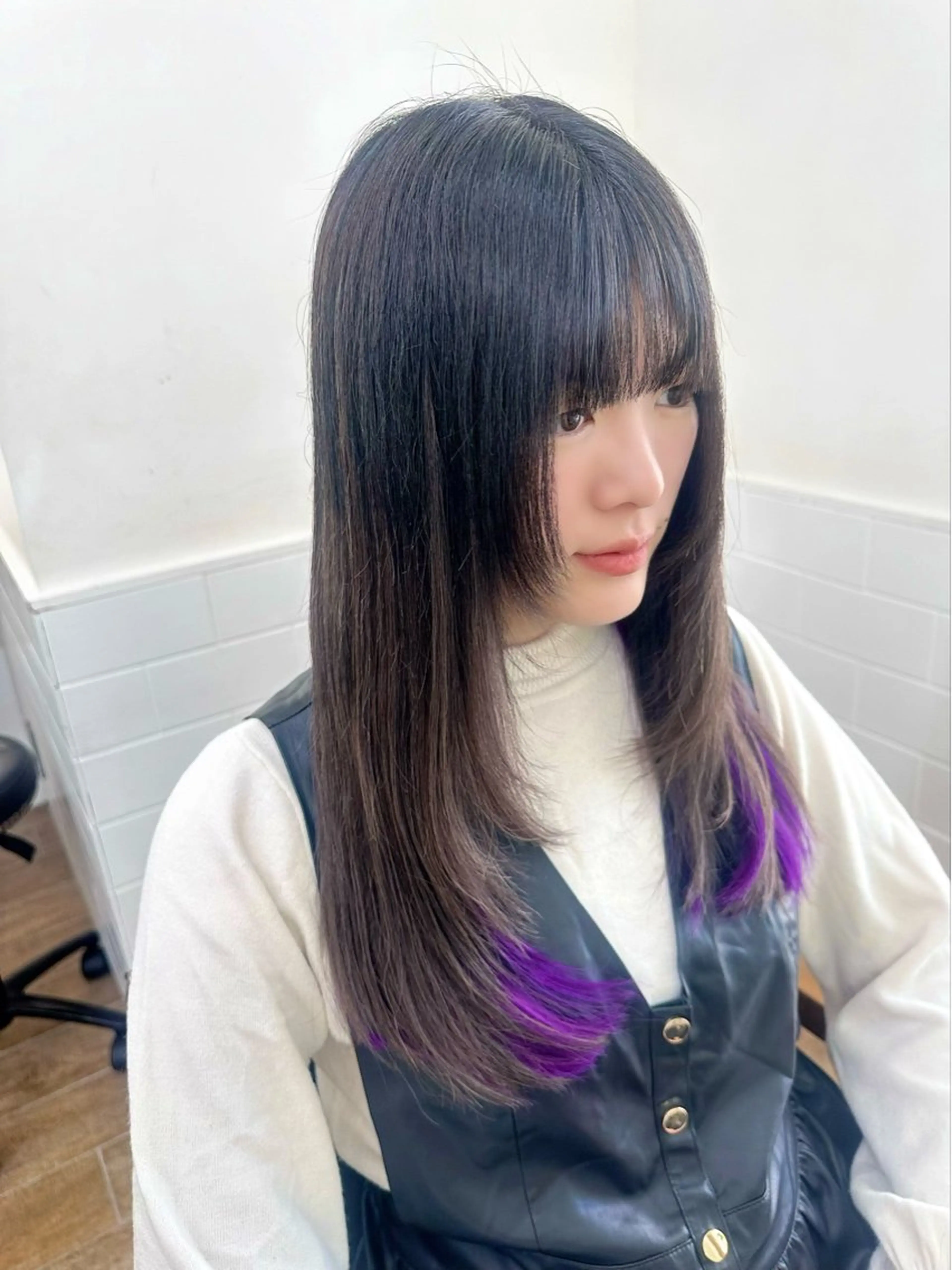 ロング カラー パーマ ヘアアレンジ メンズ キッズ カット 似合わせレイヤー 🌿JUNのヘアスタイル