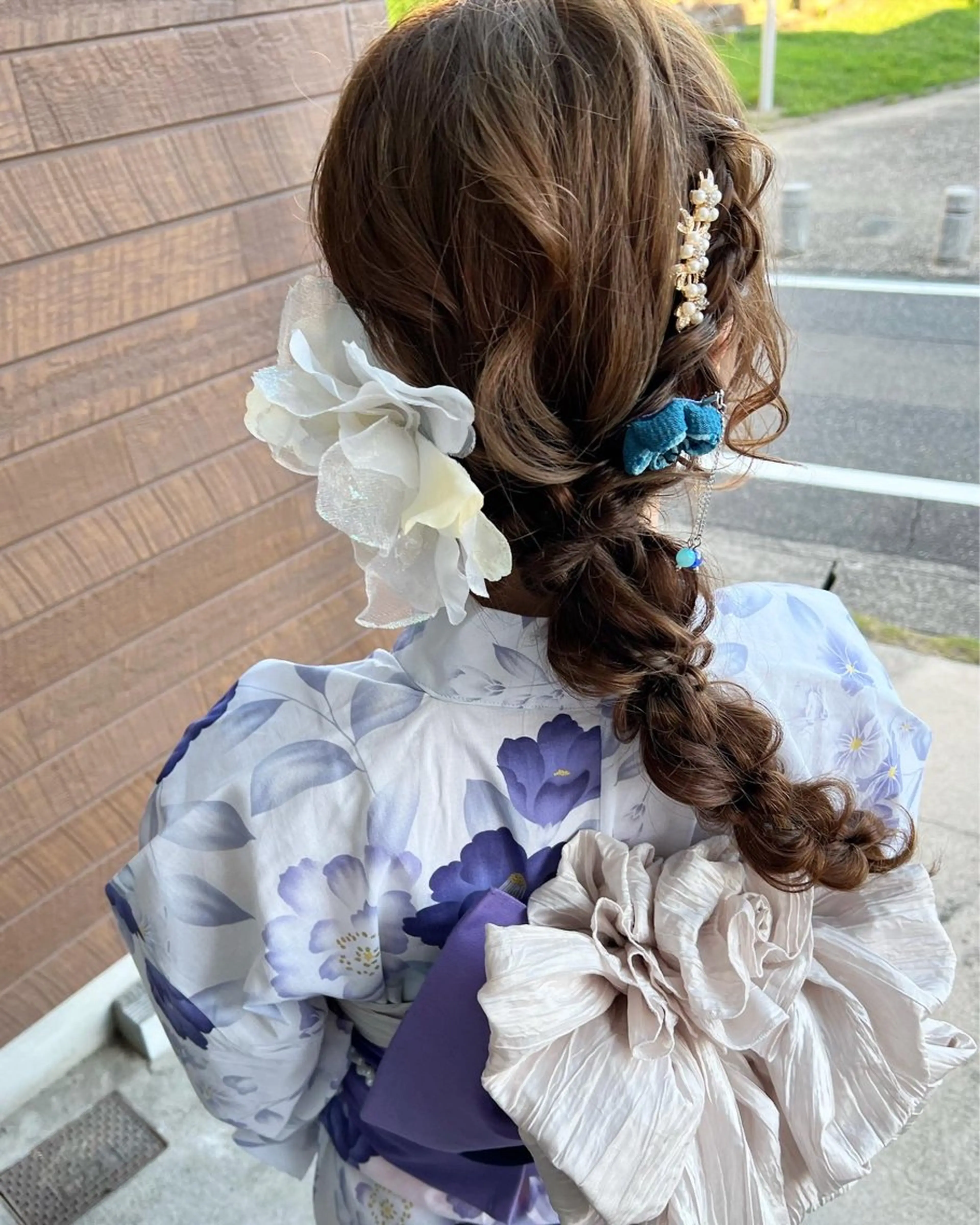 浴衣着付け&ヘアアレンジの写真