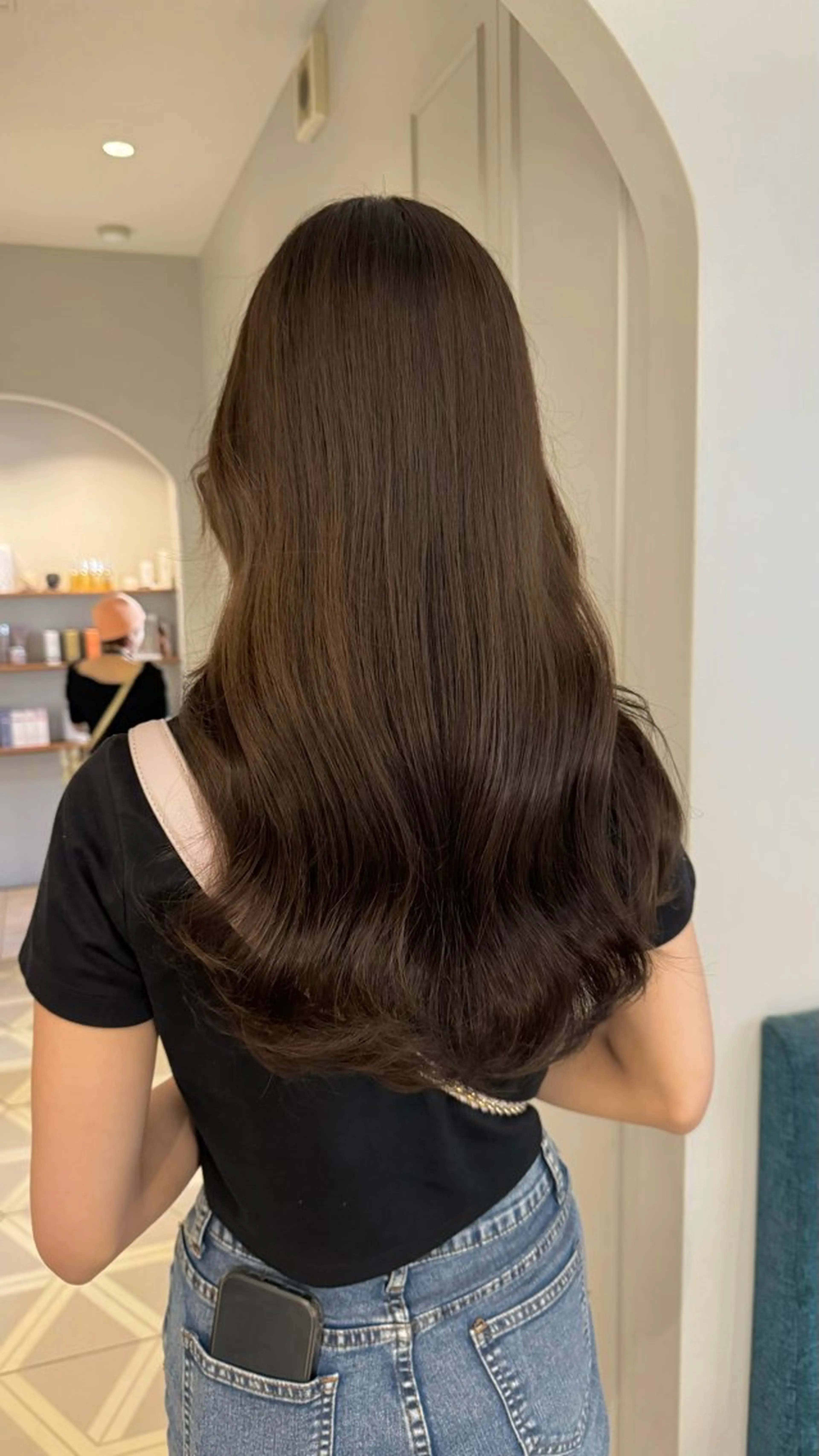 カラー ベージュカラー イルミナカラー ヘアカラー トリートメント 透明感ある艶カラー / KAKOのヘアスタイル