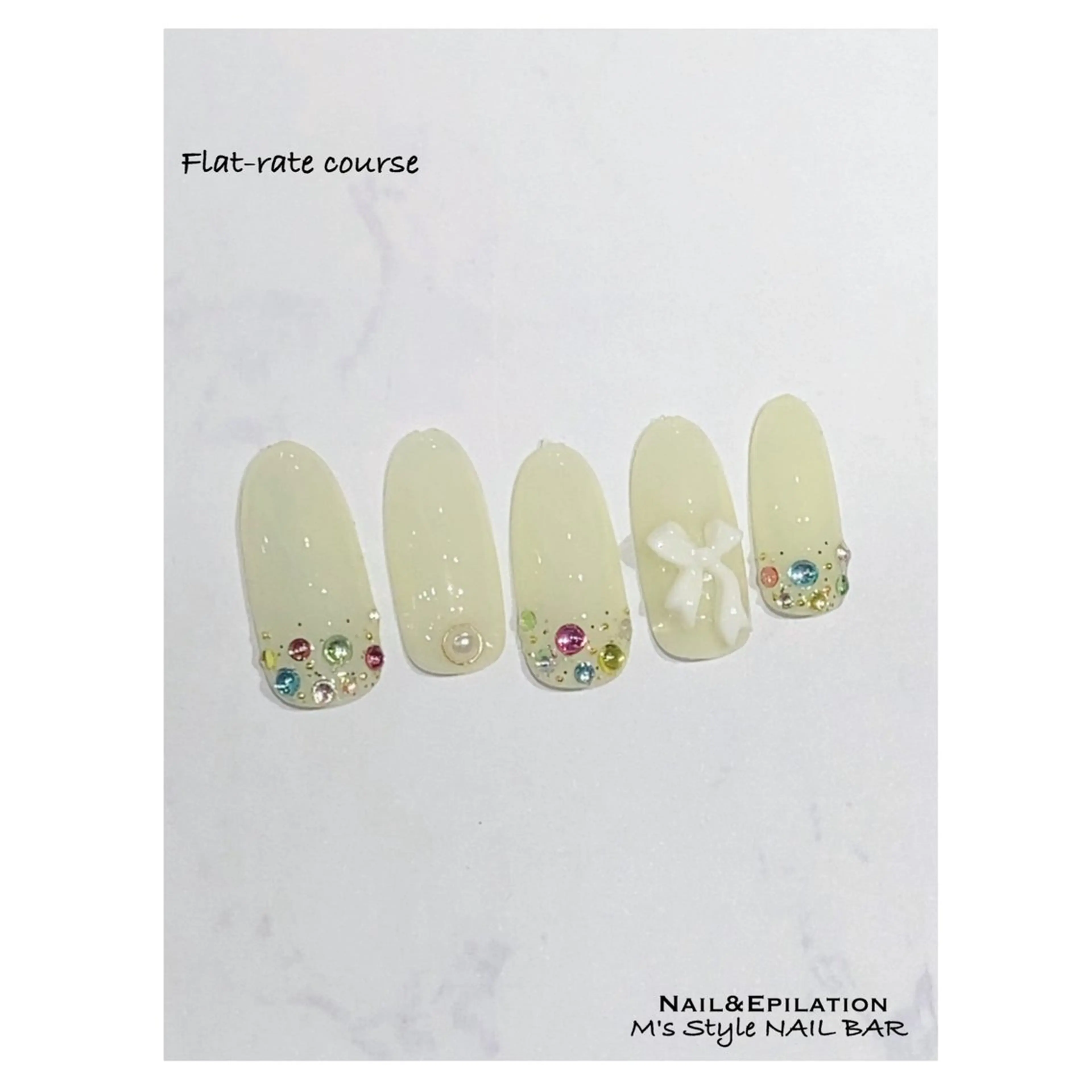 ネイル 成人式 フットネイル フレンチネイル ジェルネイル 韓国ネイル ハンドネイル M's Style NAIL BARのエステ・リラクイメージ