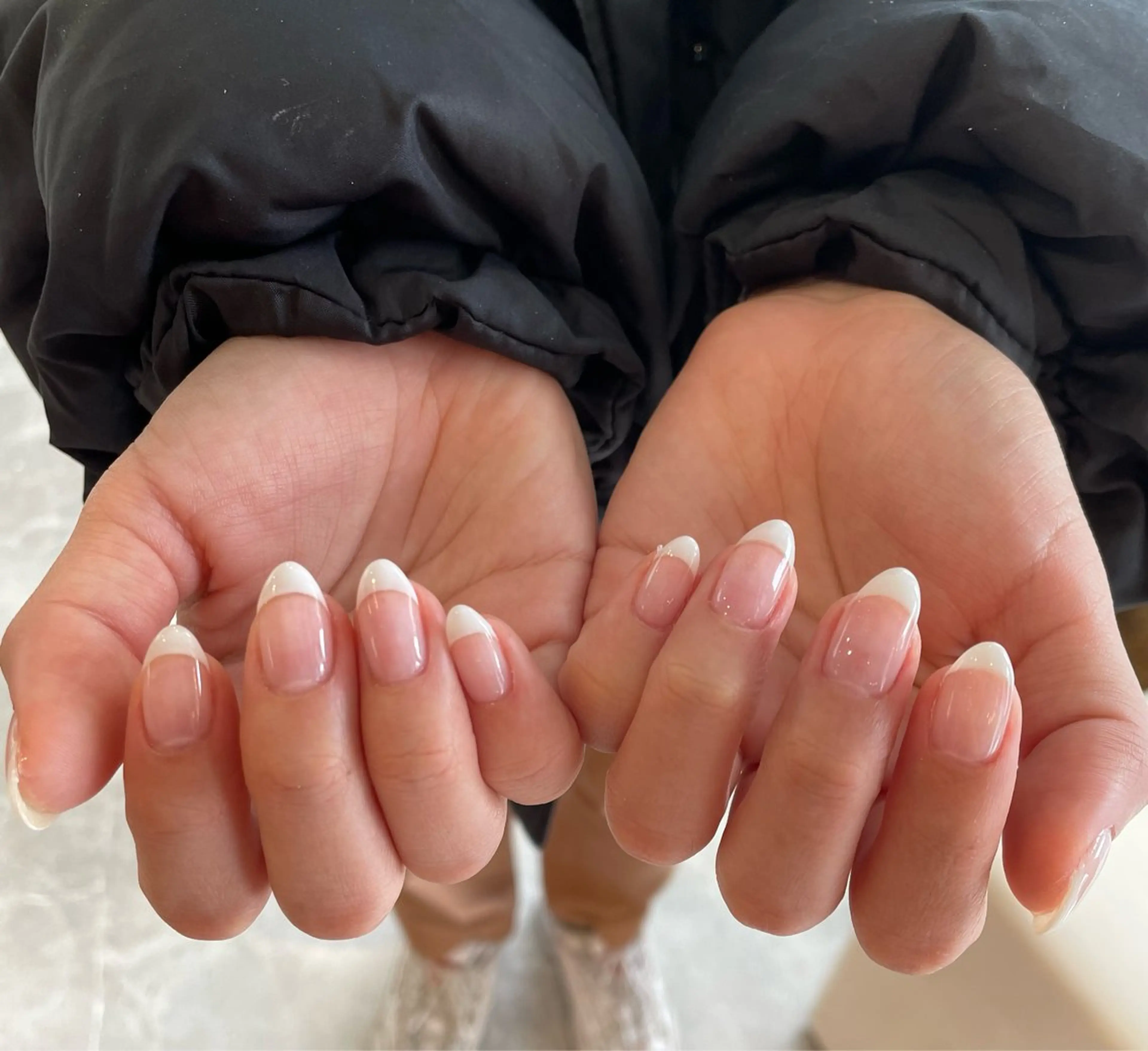 フレンチ/カラーグラデーション🧡オフ有り限定の写真