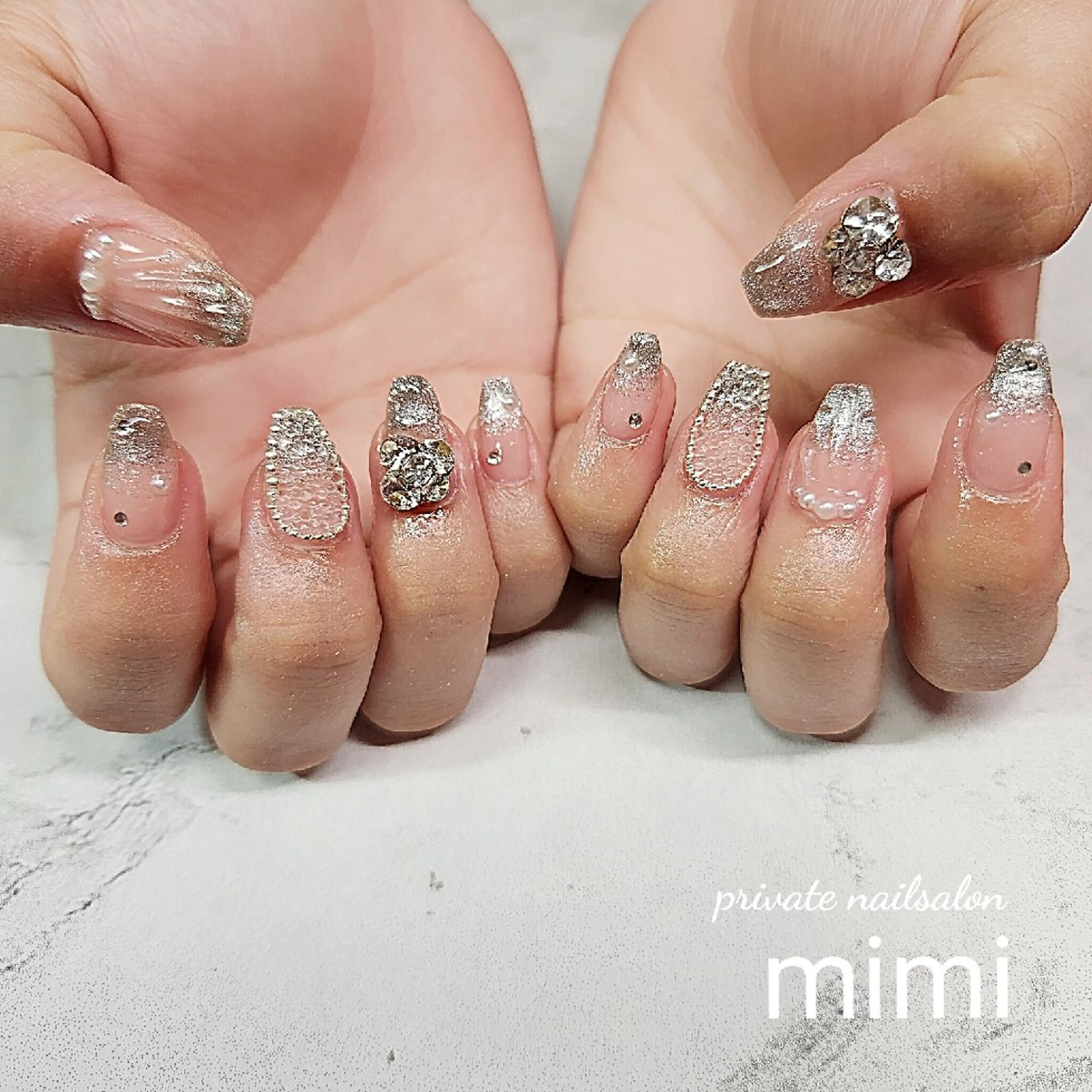 ネイル マグネットネイル 持ち込み ハンドネイル 博多ネイル ｍｉｍｉのネイルデザイン