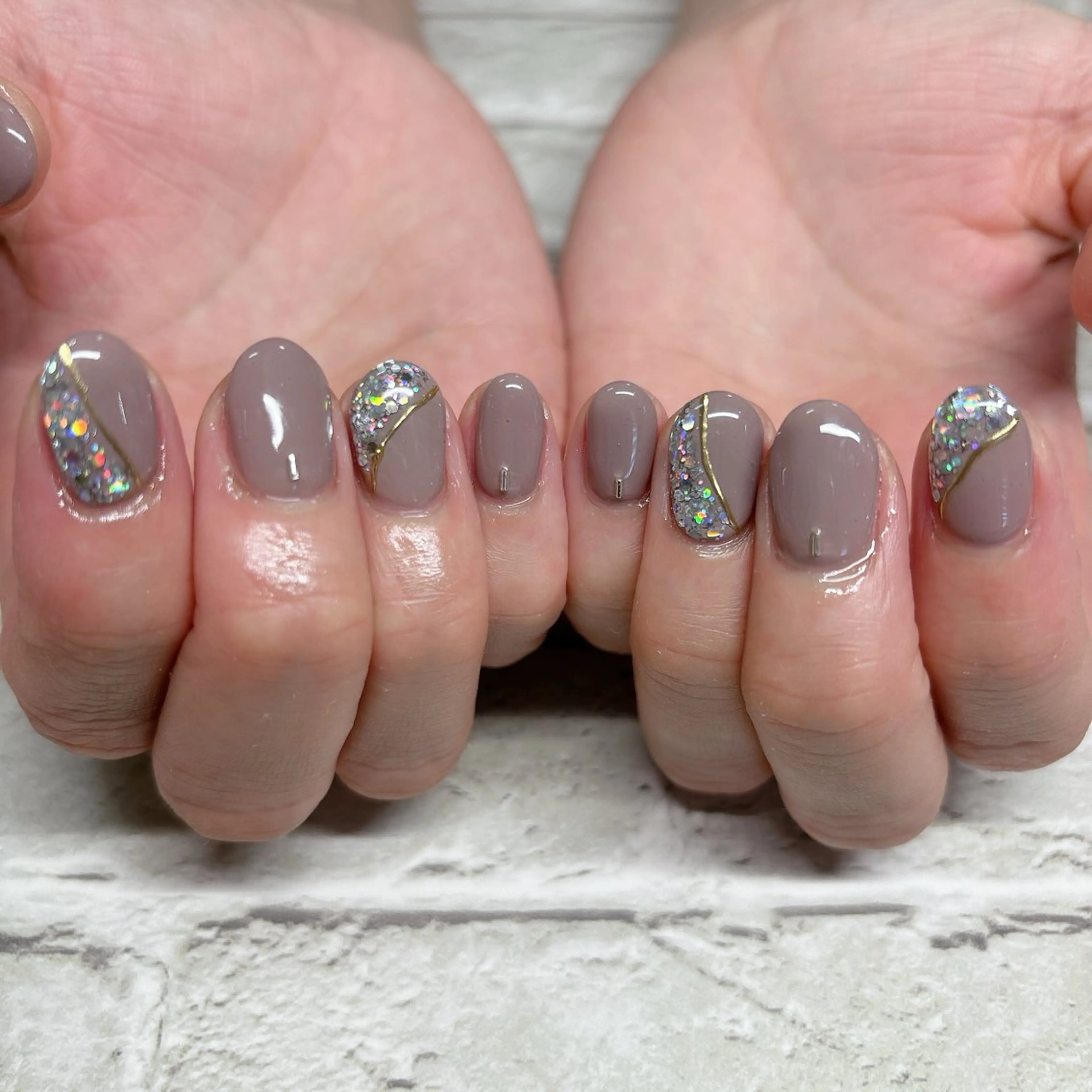 ネイル クレアトゥール華所属・クレアトゥール華 西村のネイルデザイン