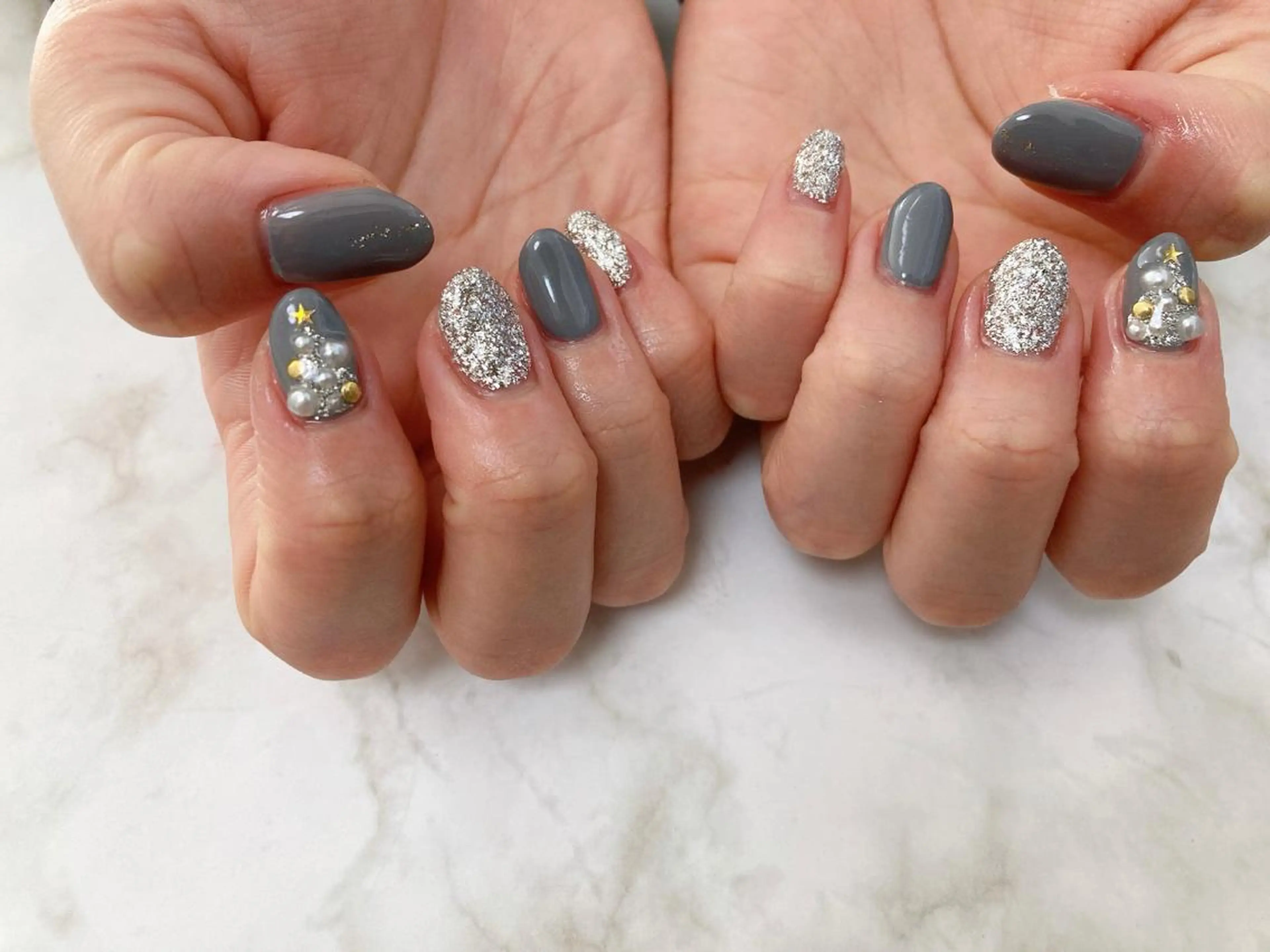 ネイル ハンドネイル Mogu nail 二子玉川のネイルデザイン