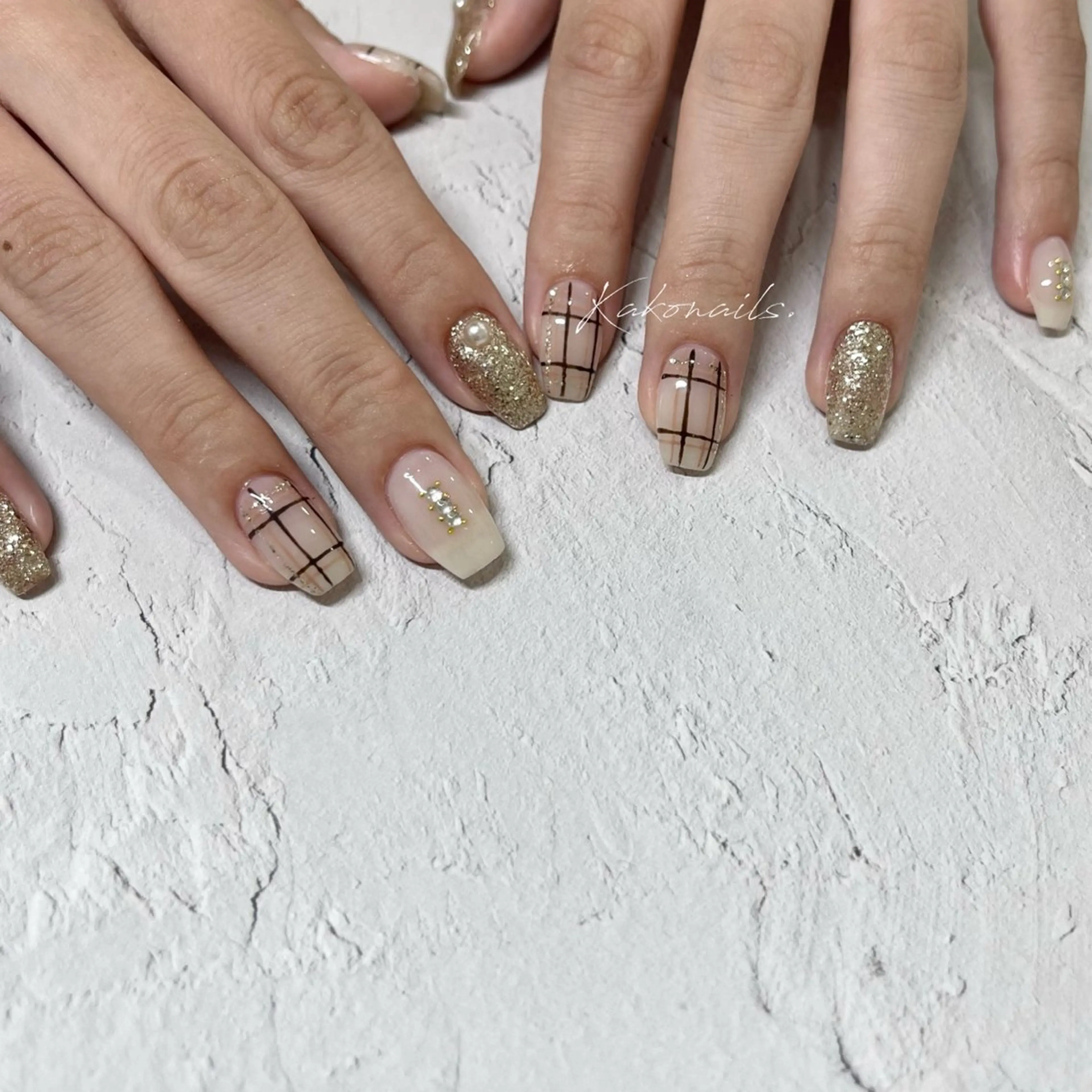 ネイル ハンドネイル フットネイル KAKO momo京橋のネイルデザイン