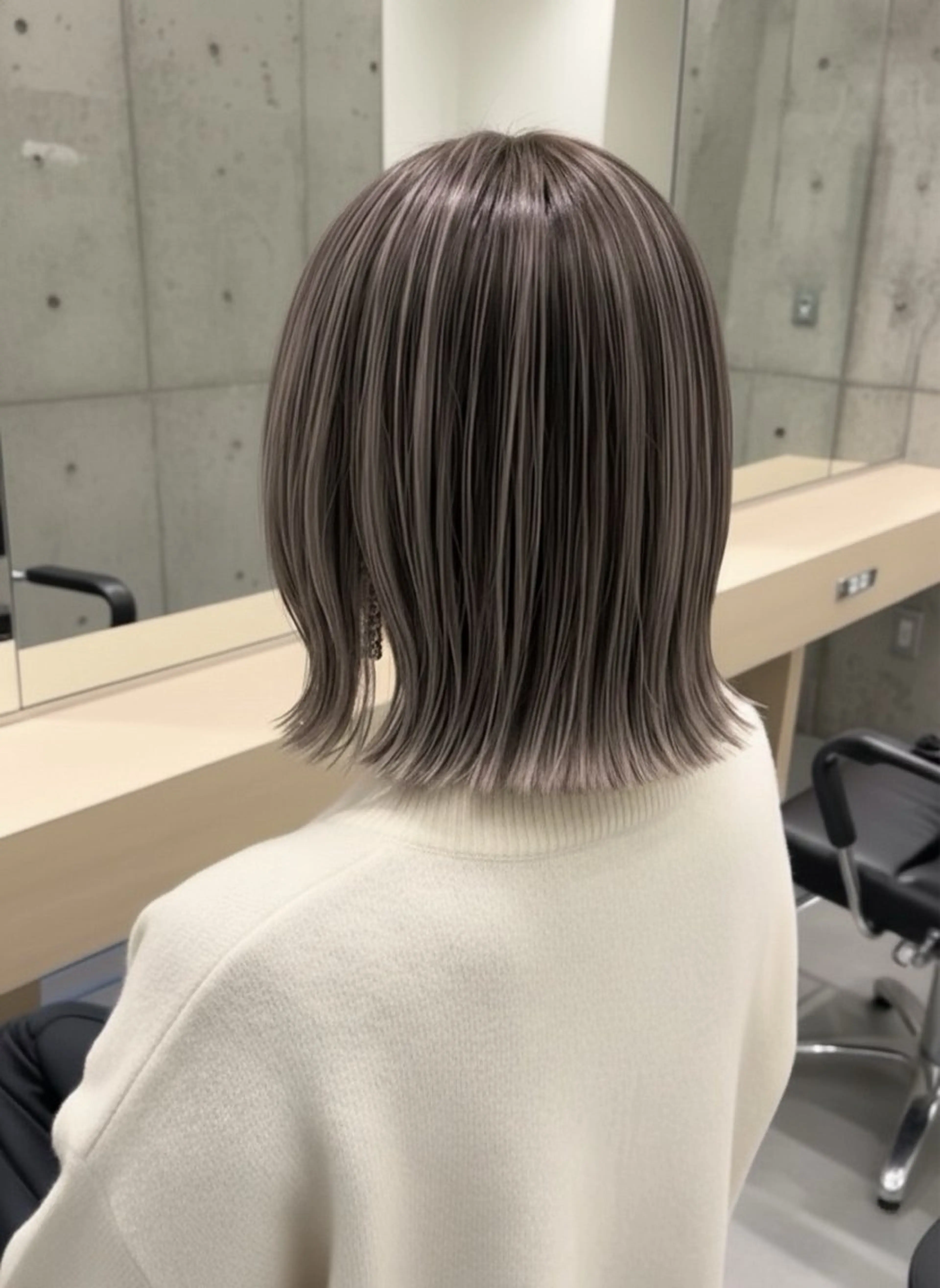 ショート カラー ヘアカラー トリートメント VIM hairおもろまち店のヘアスタイル