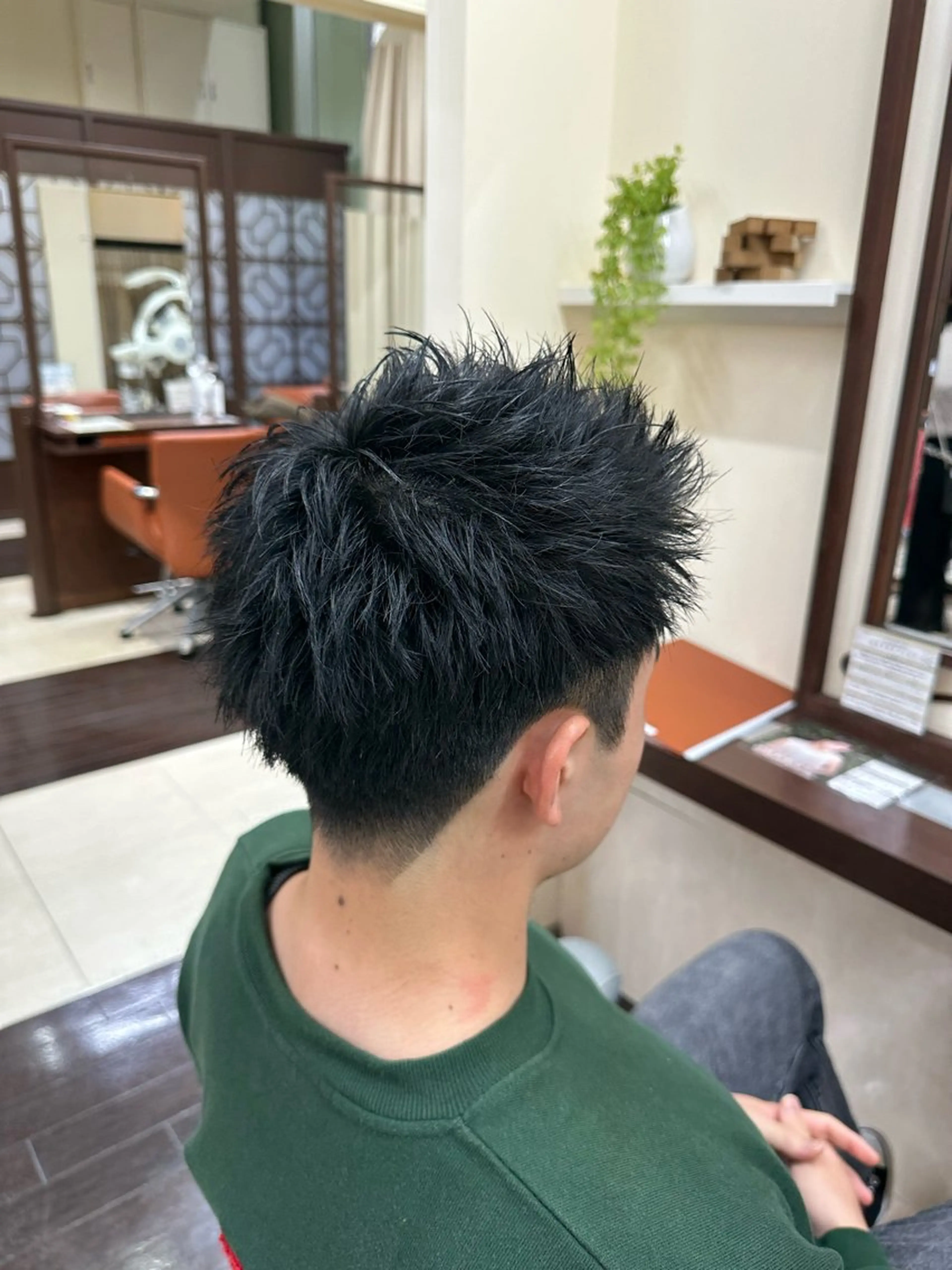 ショート カラー パーマ メンズ カット ヘッドスパ ヘアセット 毎月230人担当/ メンズヘア/清和武虎のヘアスタイル