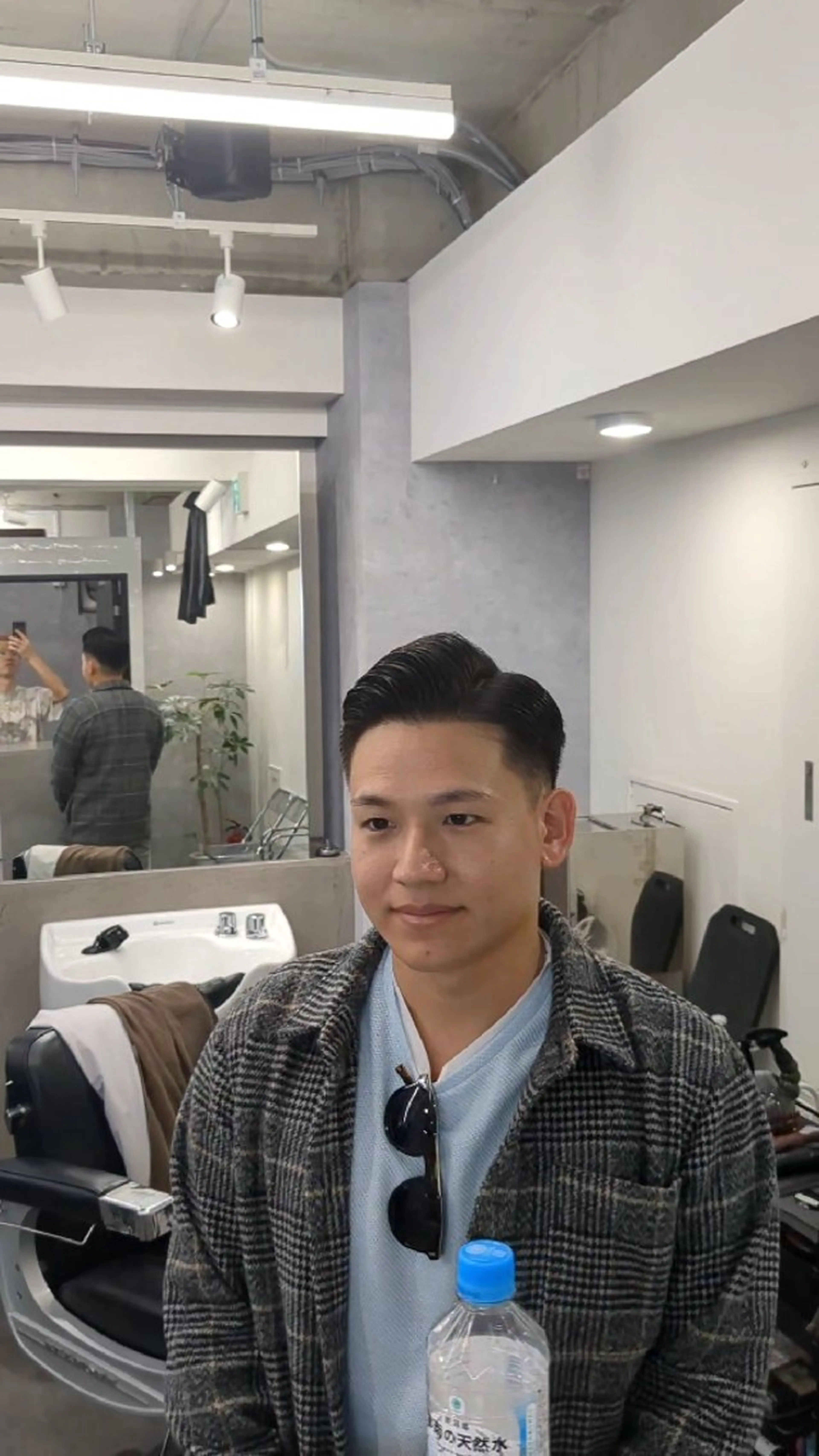 ショート メンズ キッズ パーマ特化 スタイリスト石田のヘアスタイル