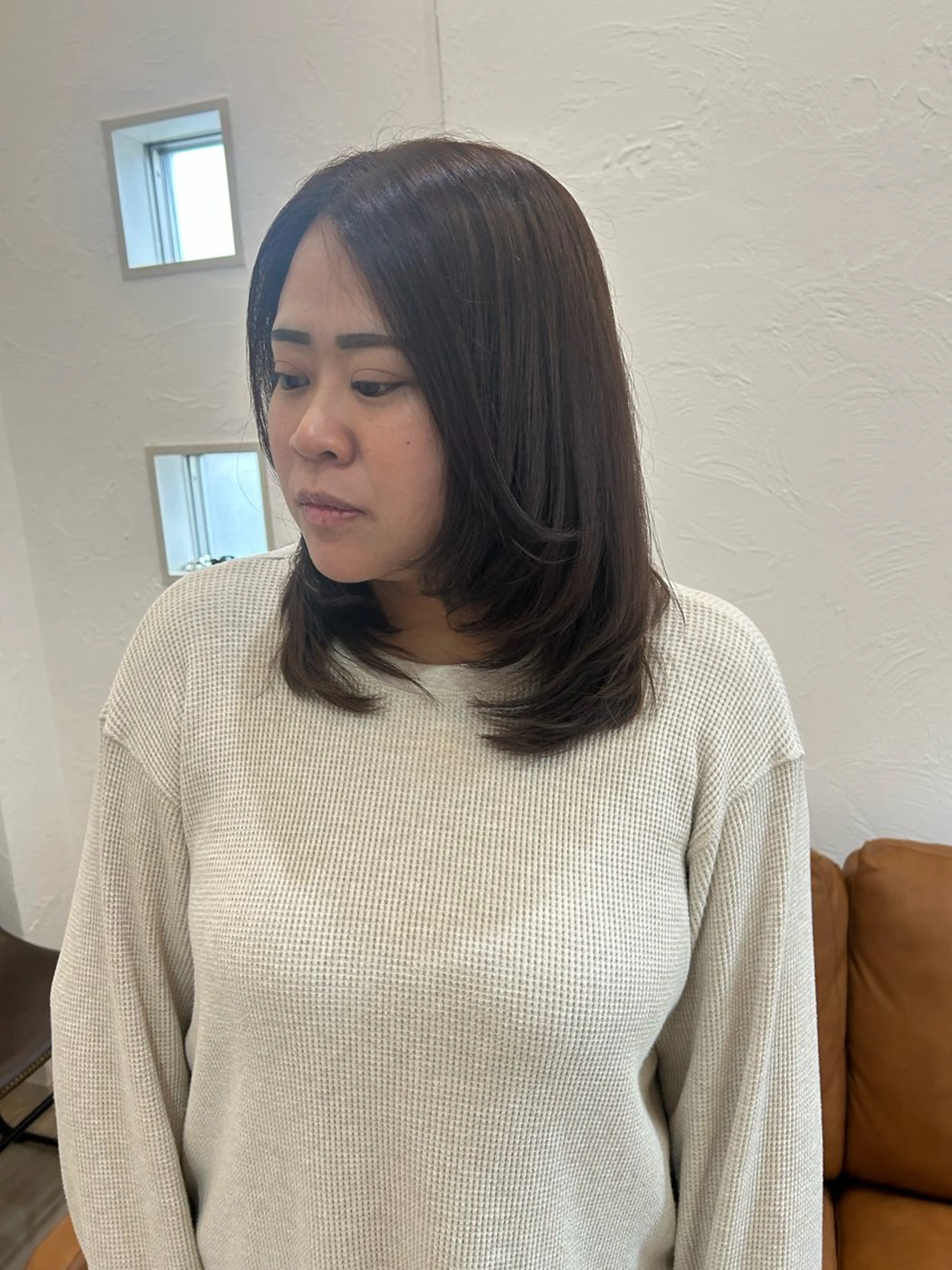 ミディアム カラー FELICE of hair所属・堀 大輔のヘアスタイル