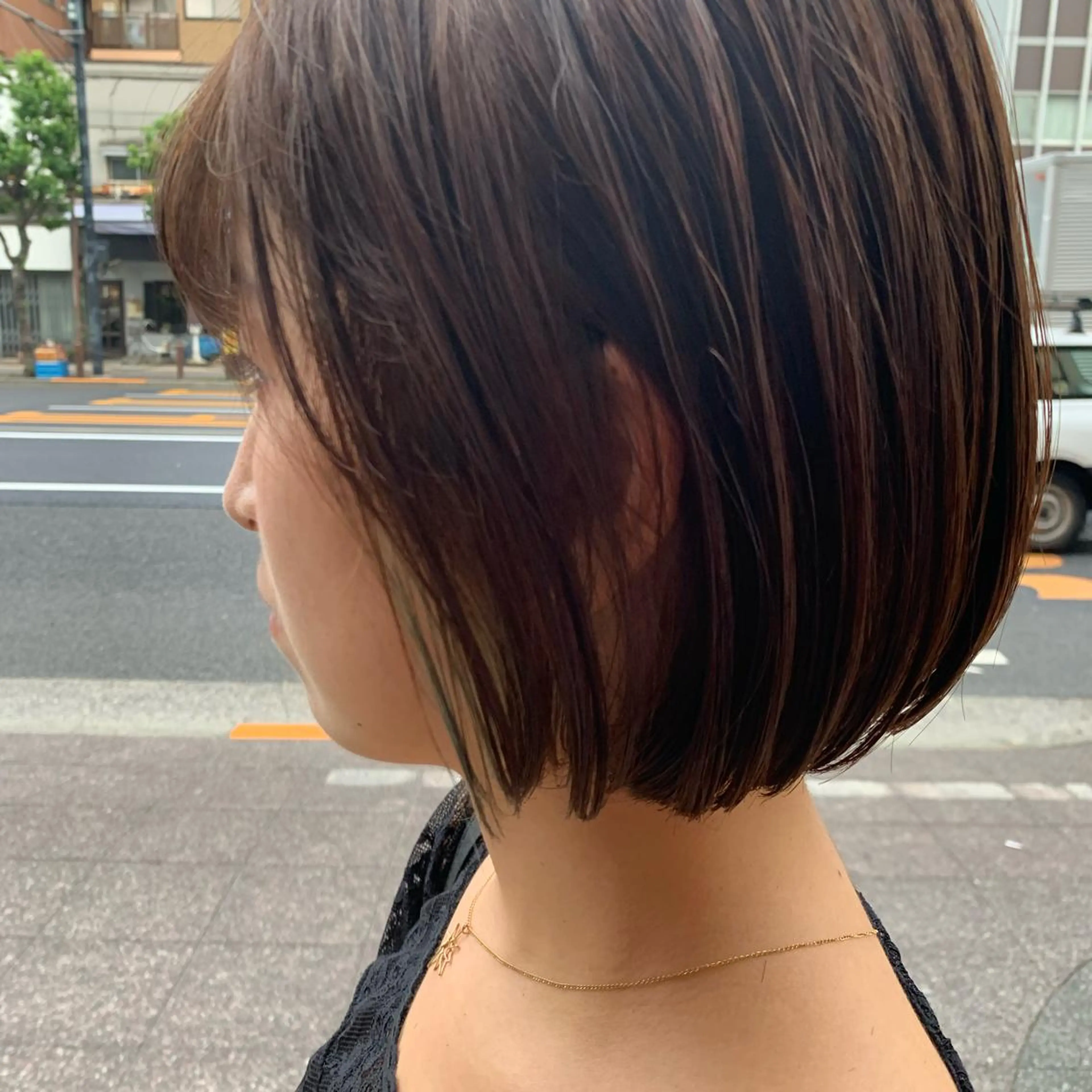 ショート カット 縮毛矯正 トリートメント 🟤TAP🟤 木曳野　金沢店のヘアスタイル