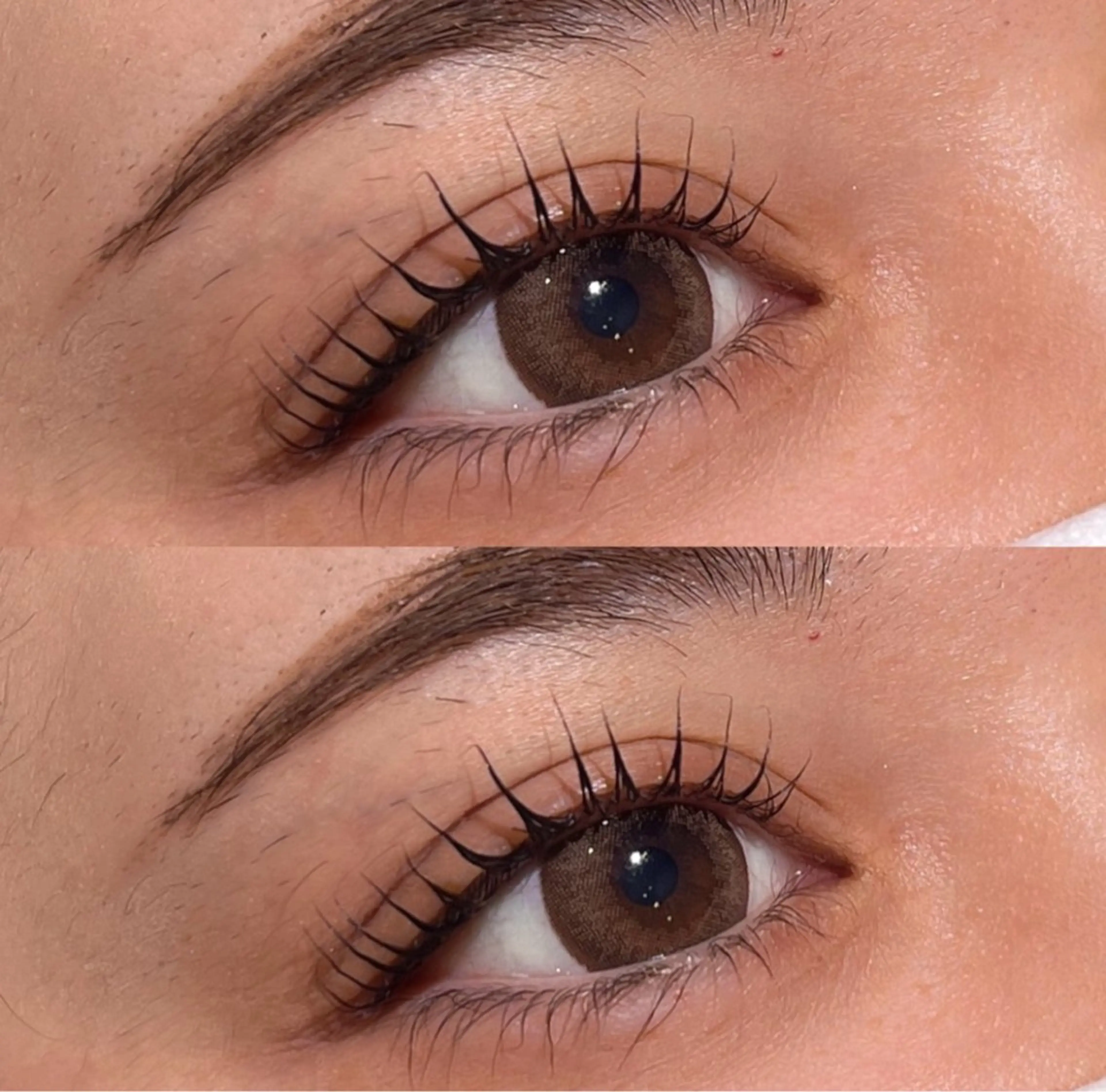 マツエク・マツパ 髪質改善/マツパ 垢抜け透明カラー衣笠のヘアスタイル