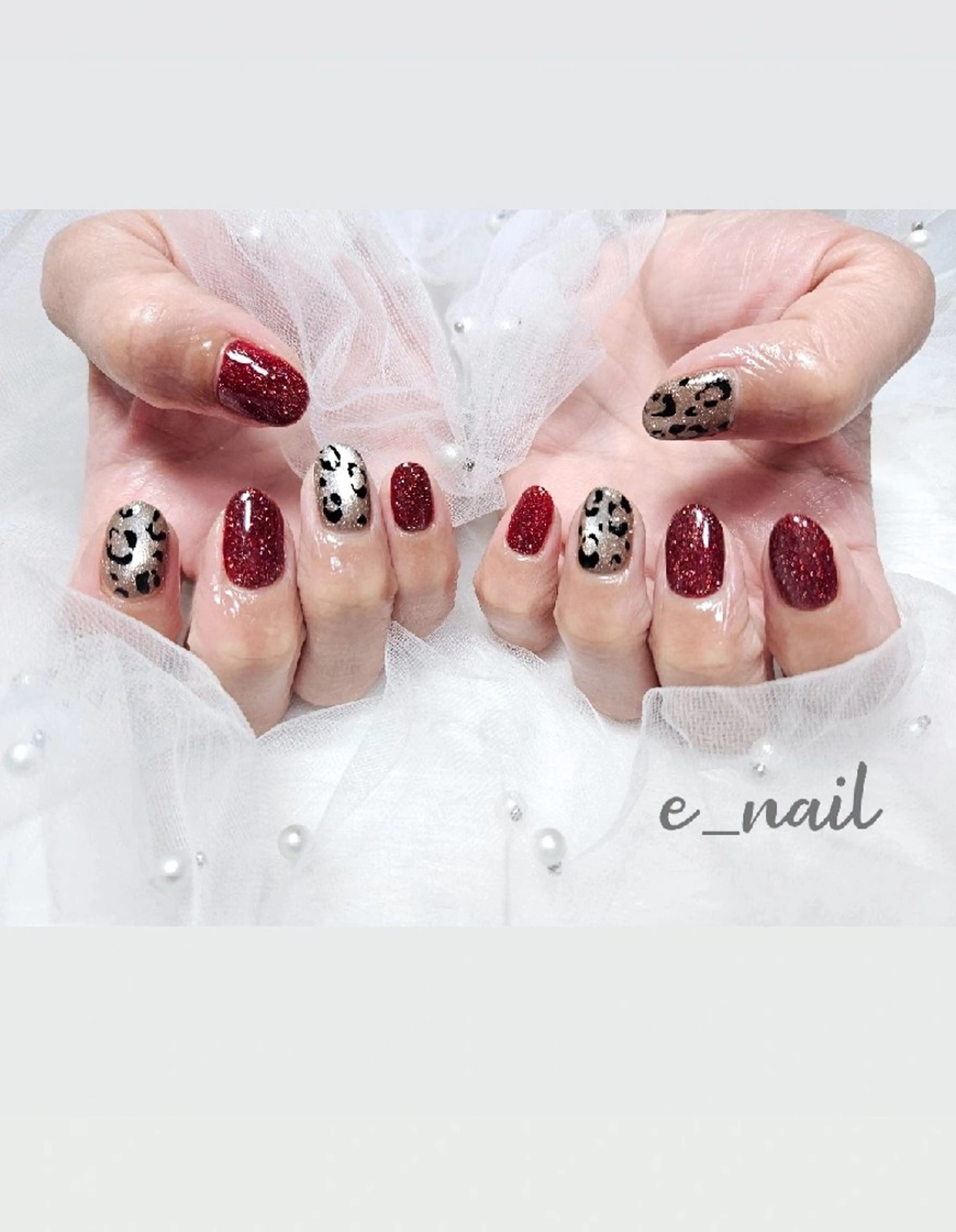 ネイル e_nail🍀自宅 サロン八潮eri☆　のネイルデザイン