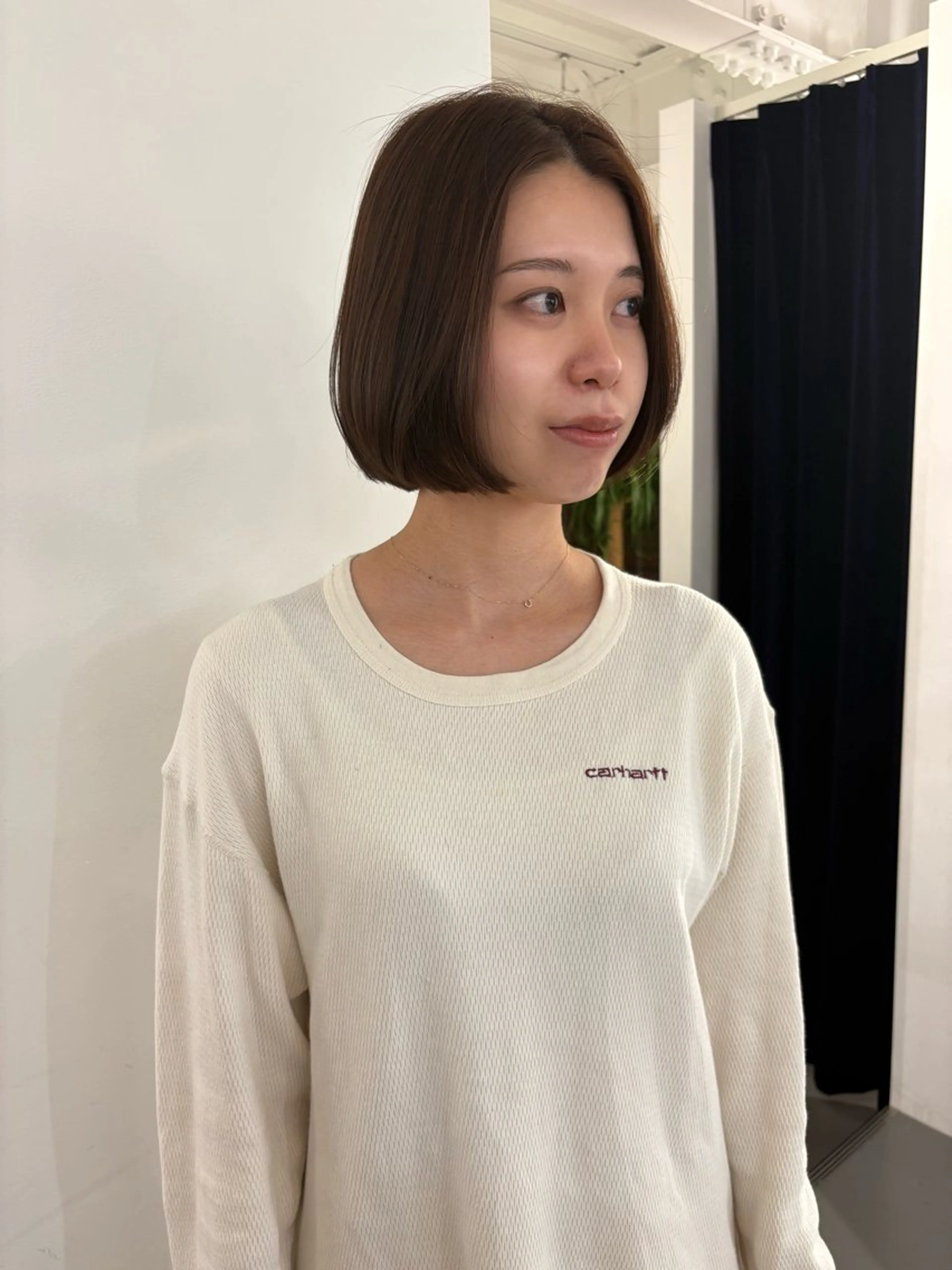 ショート カット ヘアカラー ボブ/似合わせカット /ニュアンスカラーのヘアスタイル