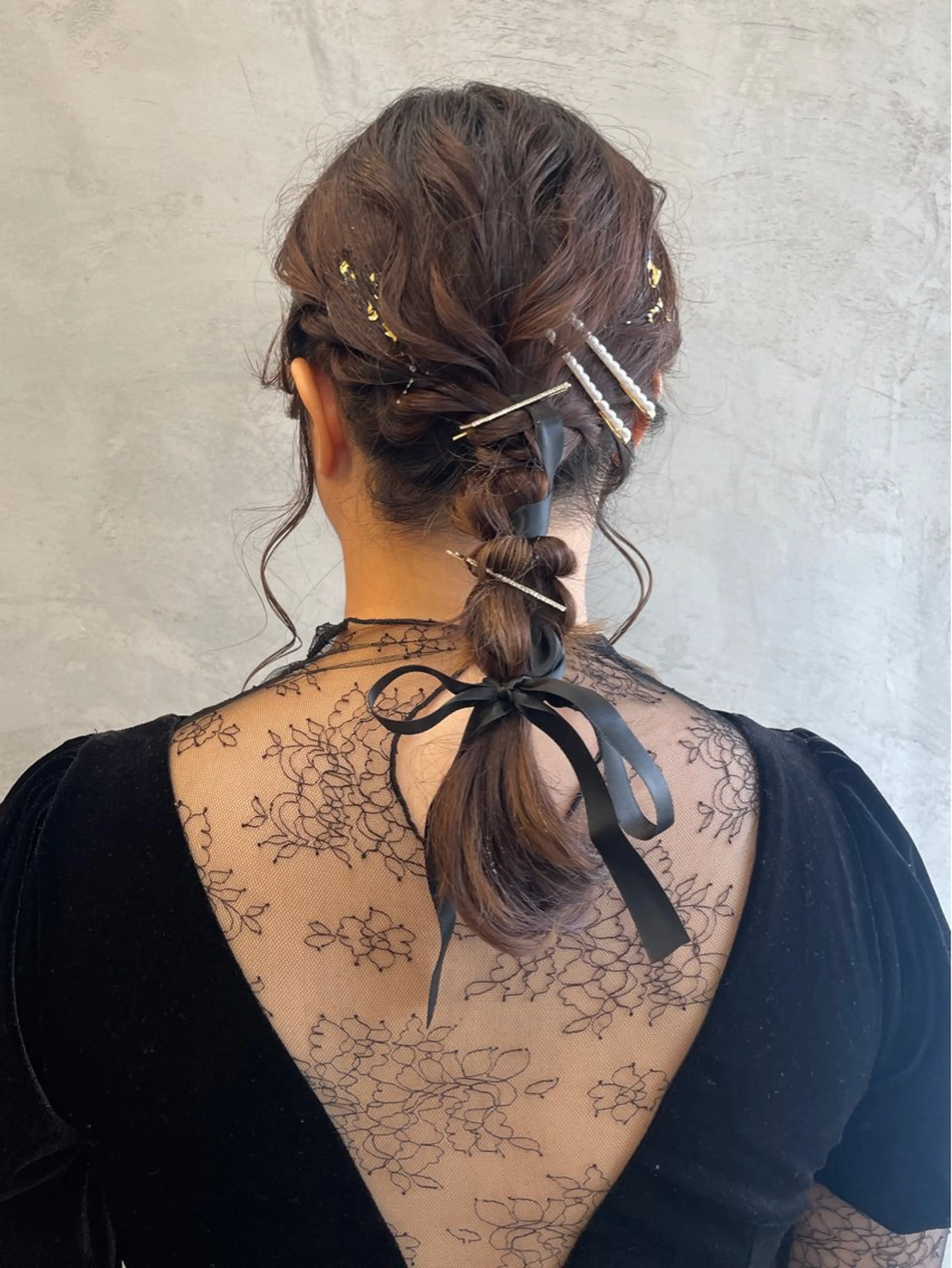 ヘアアレンジ 博多ブリーチ /Ririkaのヘアスタイル