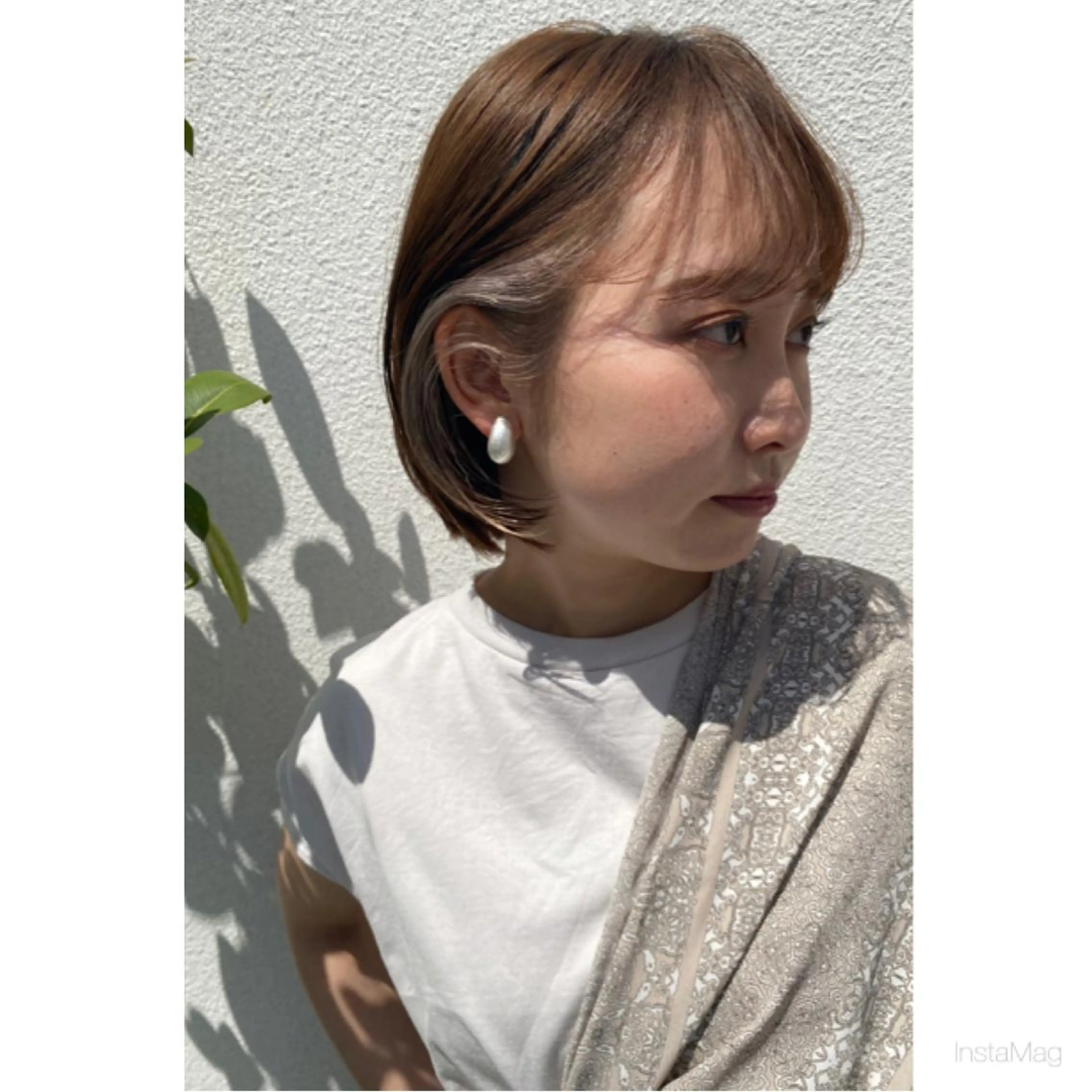 ショート カット トリートメント 岩間 香純のヘアスタイル