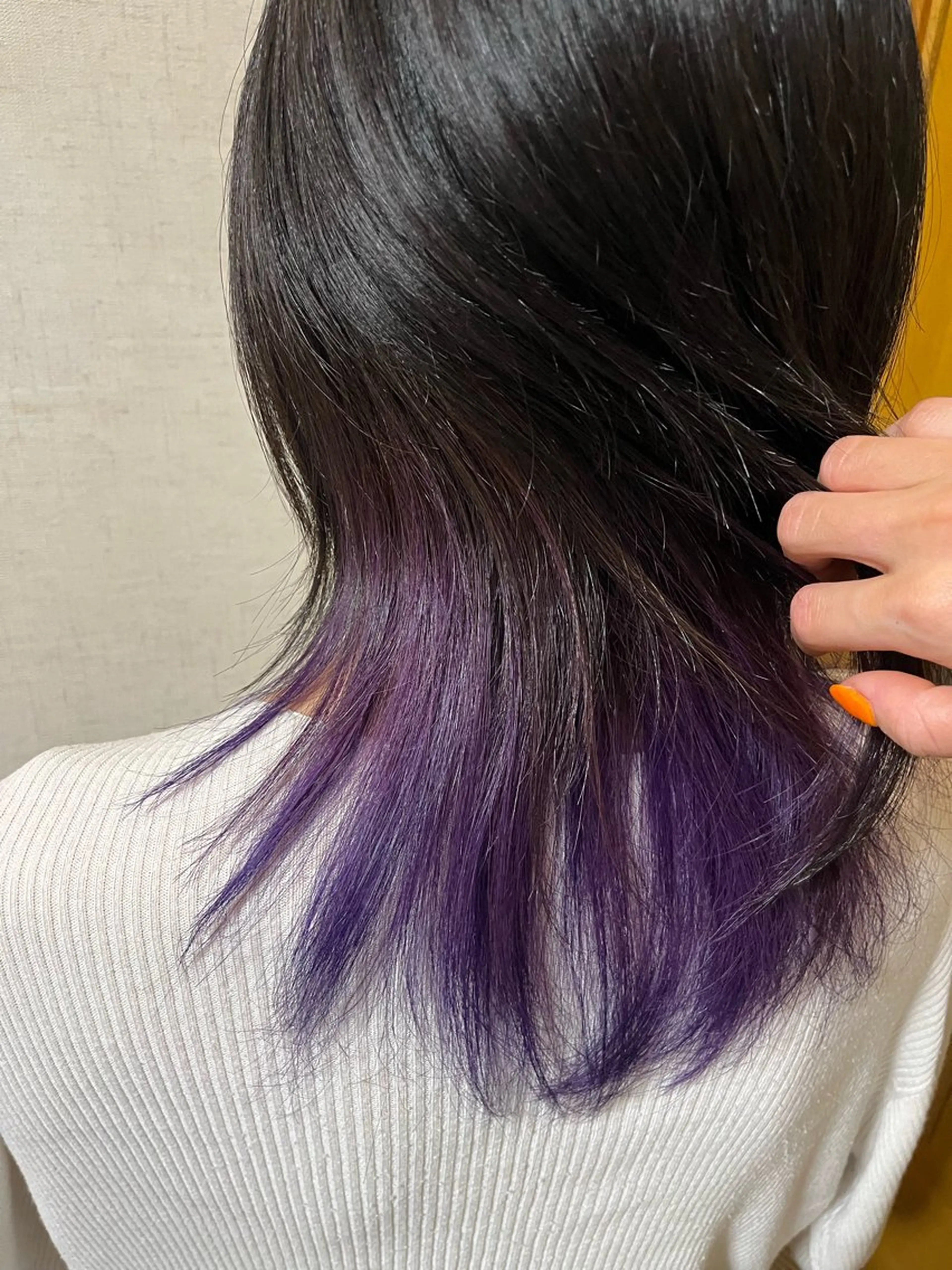 セミロング カラー BENI鈎取 kanakoのヘアスタイル