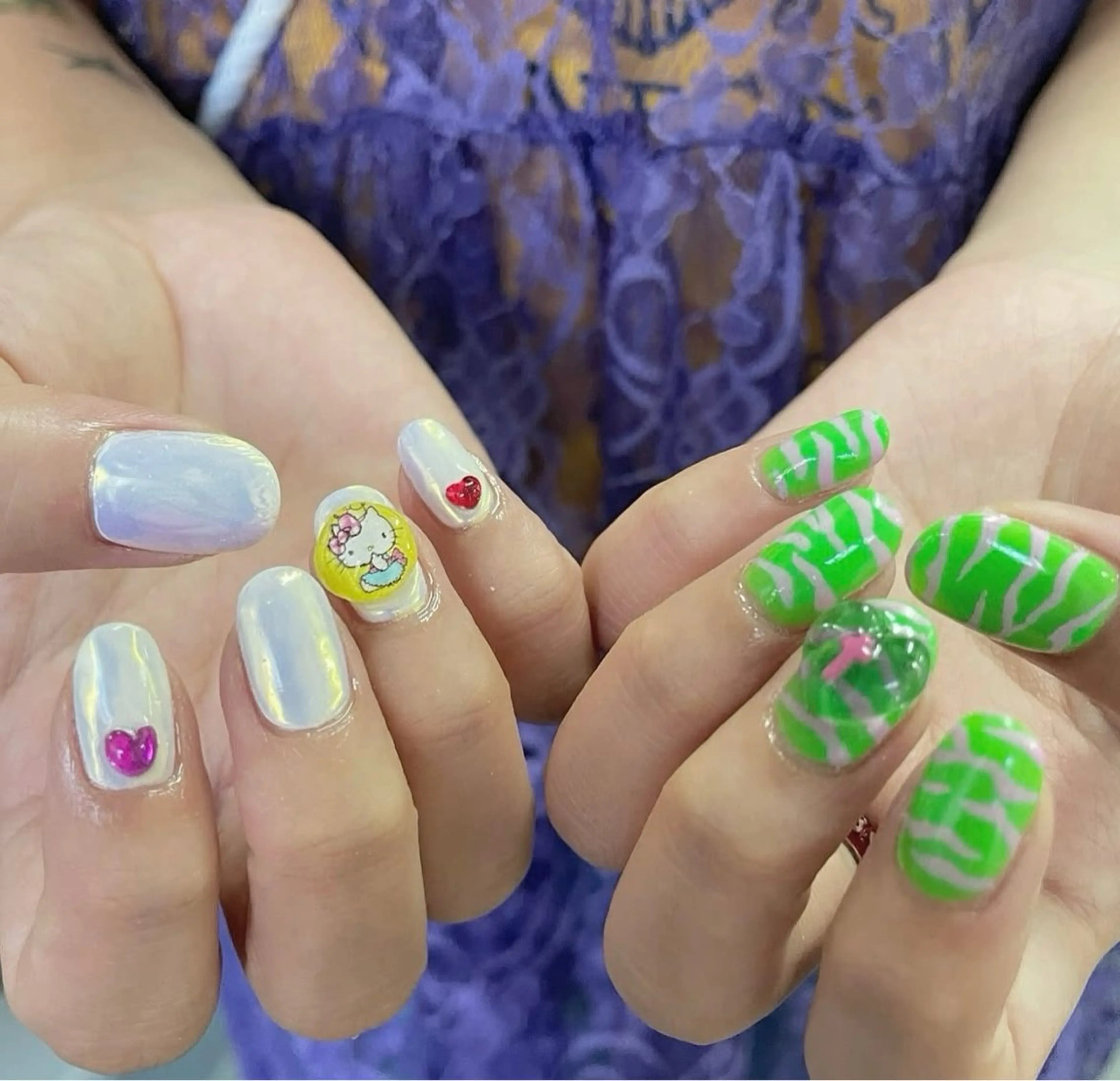 ネイル MAO ‪☆ 個性派 🪽のネイルデザイン