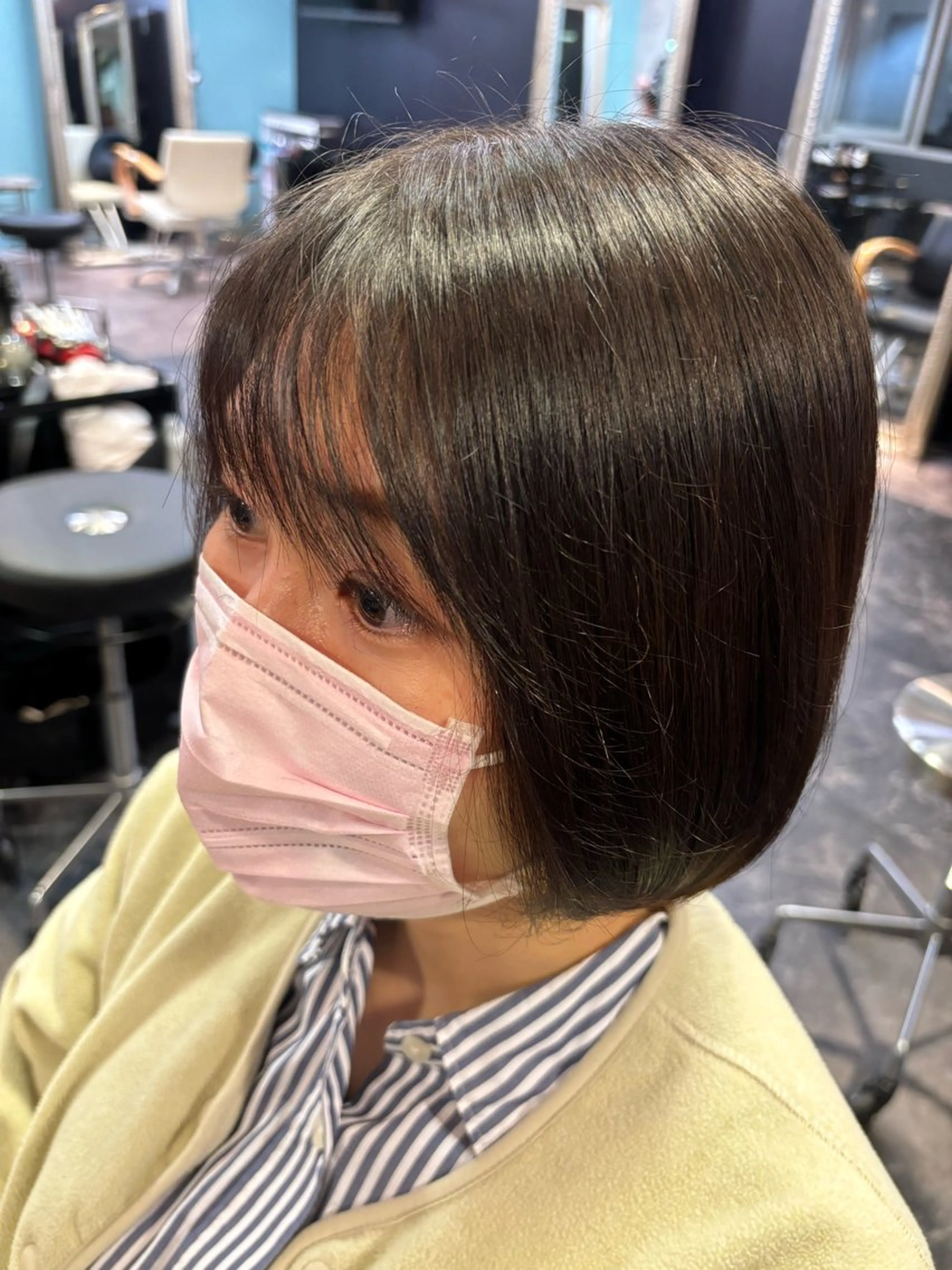 ショート ナンバーナイン所属・佐藤 莉子のヘアスタイル