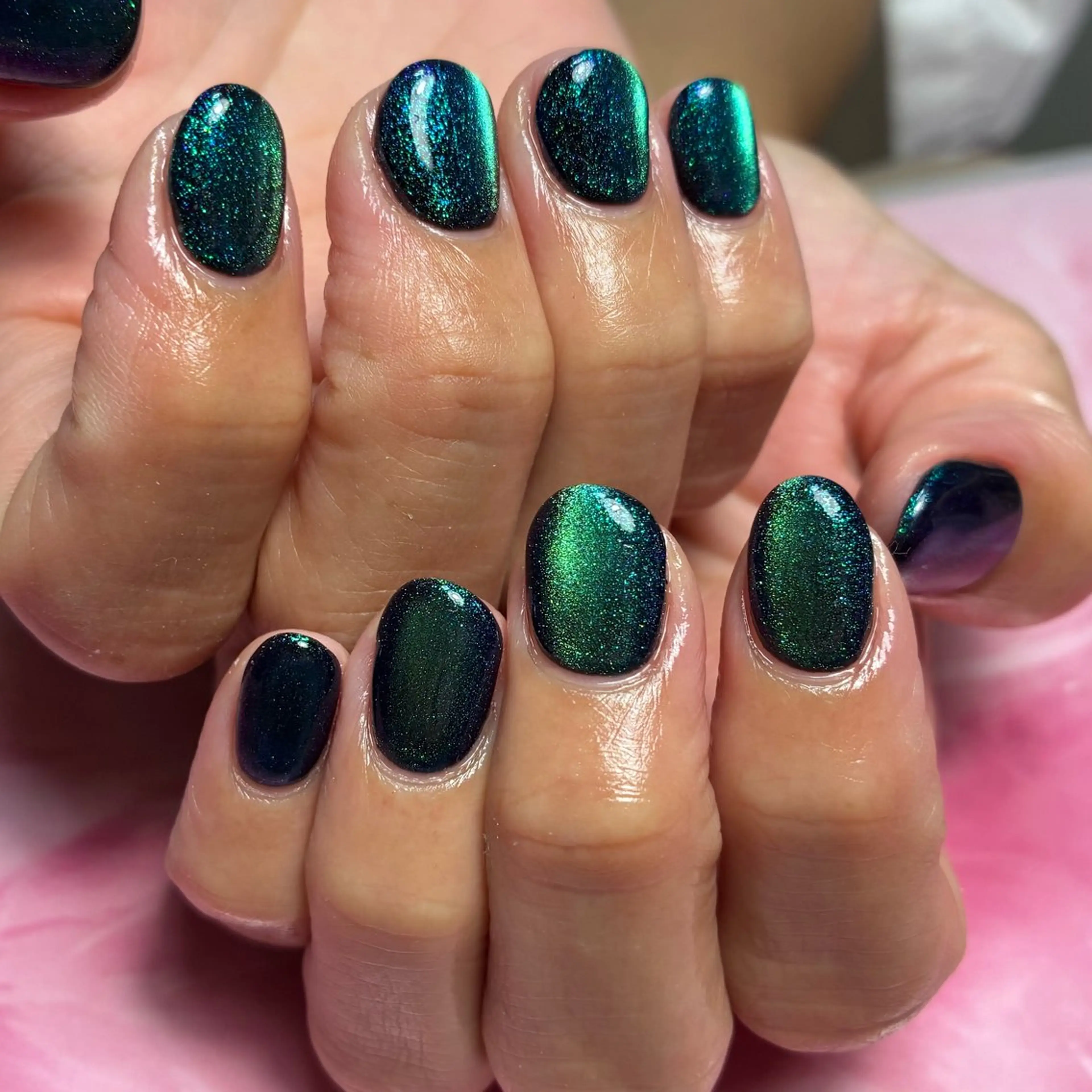 ショート ハンドネイル hs nail salonのネイルデザイン