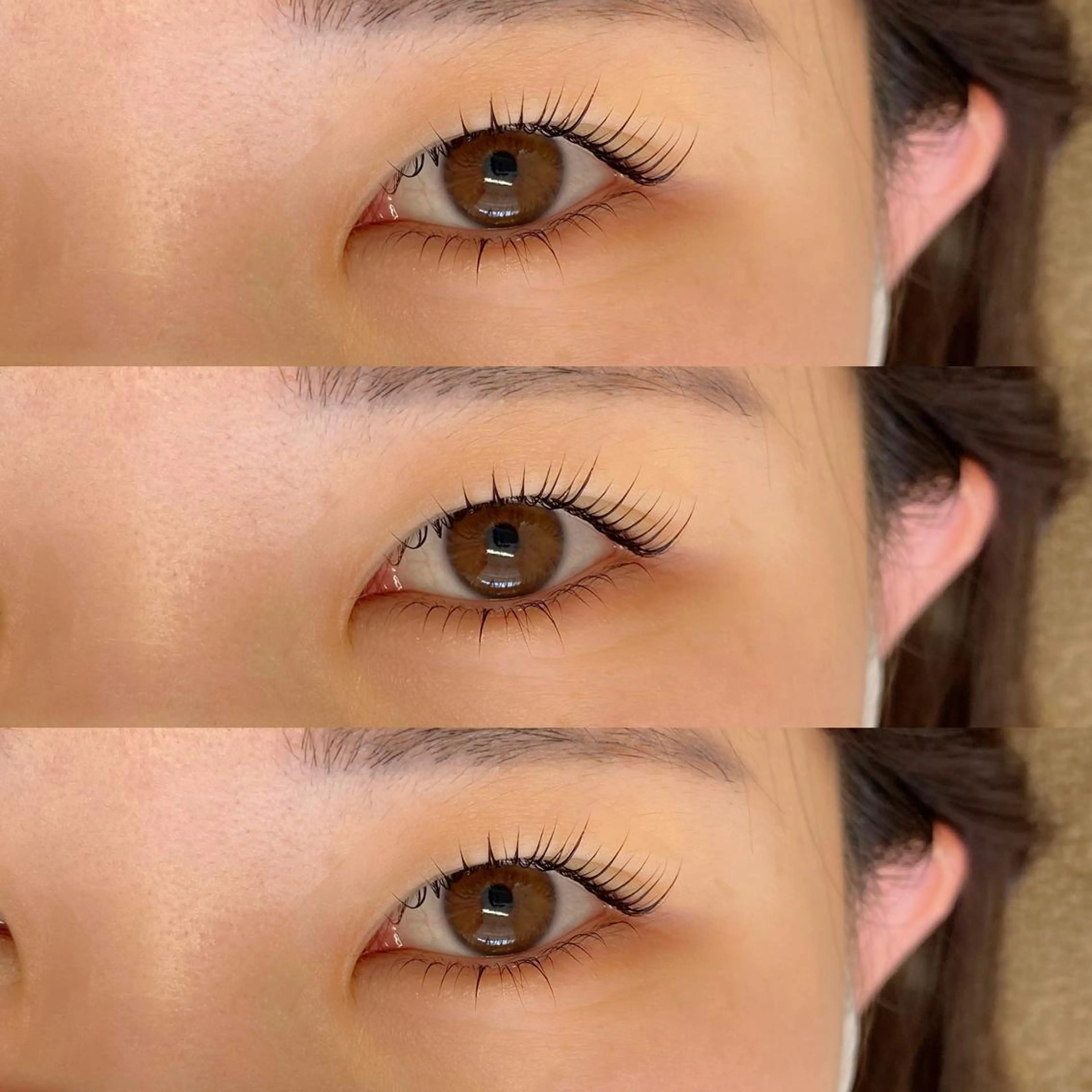 マツエク・マツパ 束感まつ毛 下まつげエクステ meg .のマツエク・マツパデザイン