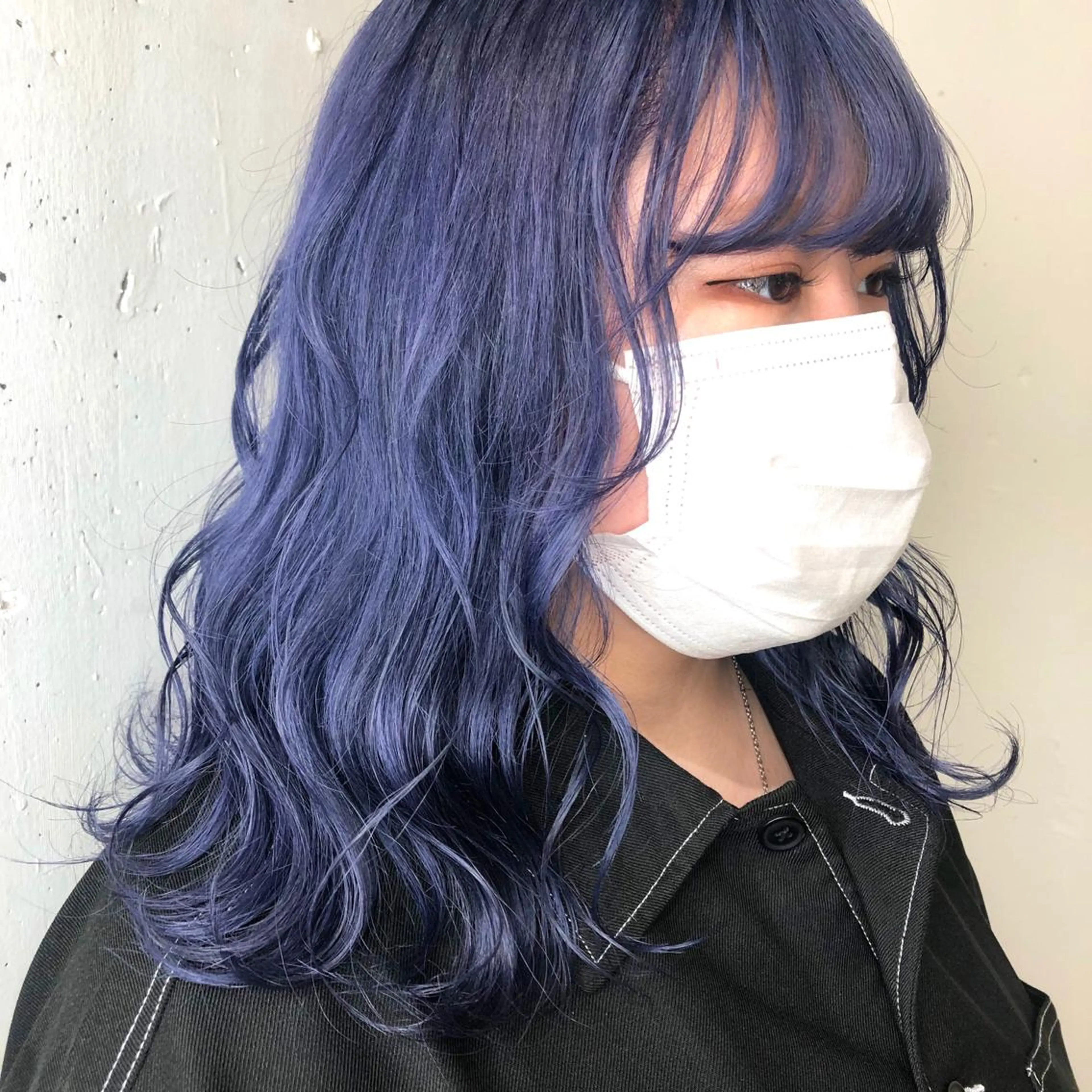 ミディアム カラー パーマ ヘアアレンジ 八巻 晴香のヘアスタイル