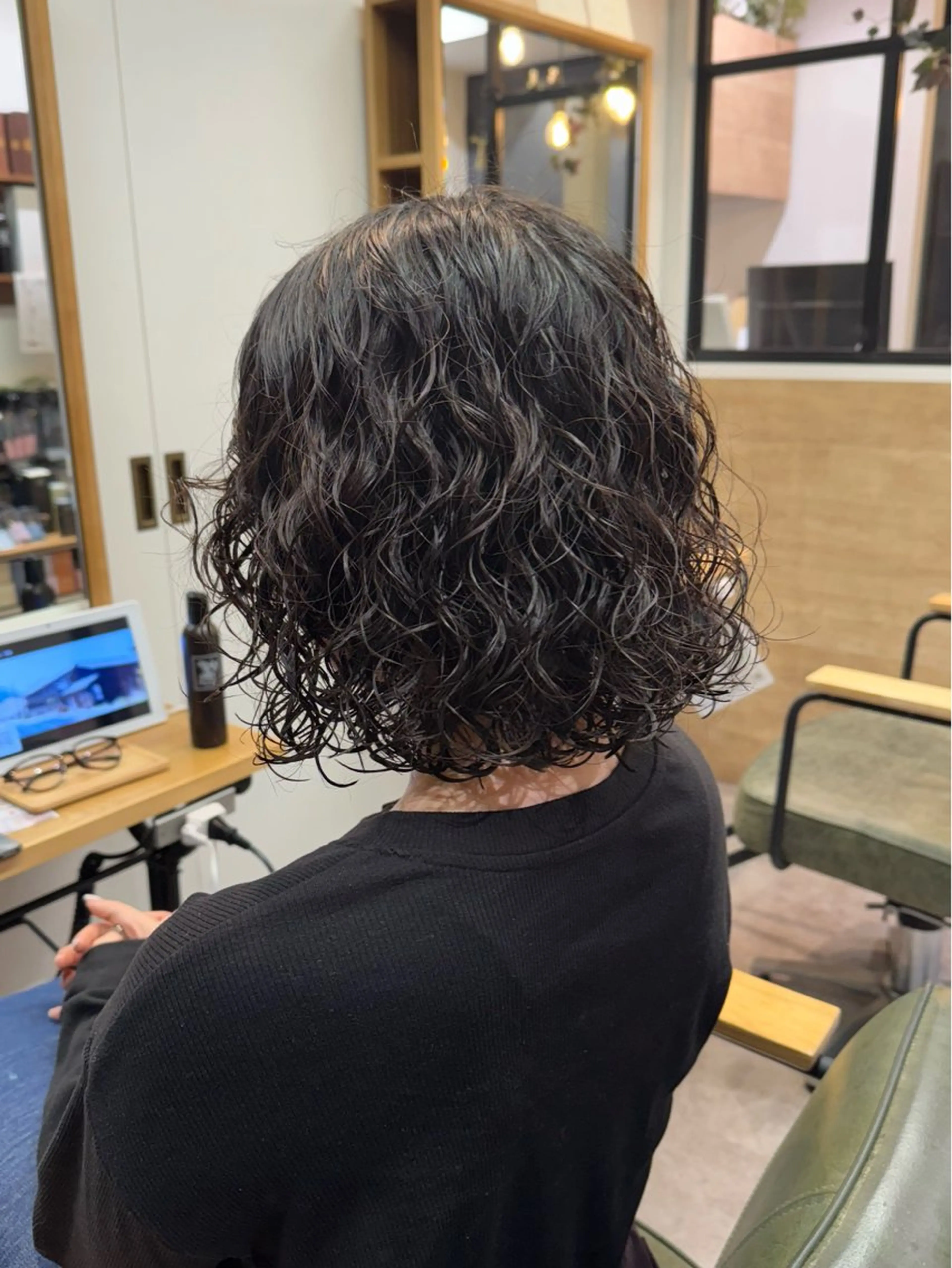 🌀細かめくるくるパーマ🌀（カット別途料金）の写真