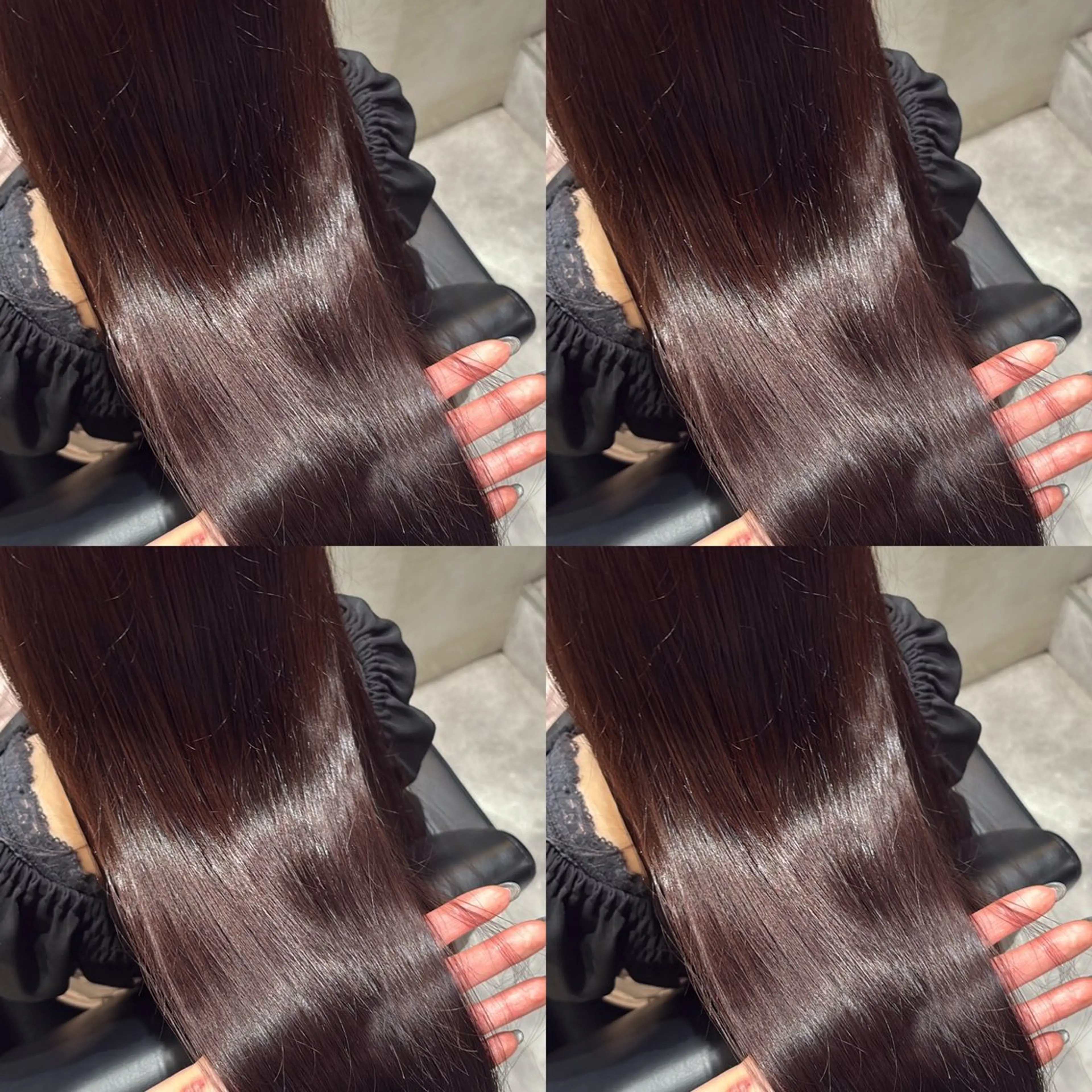 セミロング カラー Minami. 🩵 再現性特化ヘアのヘアスタイル