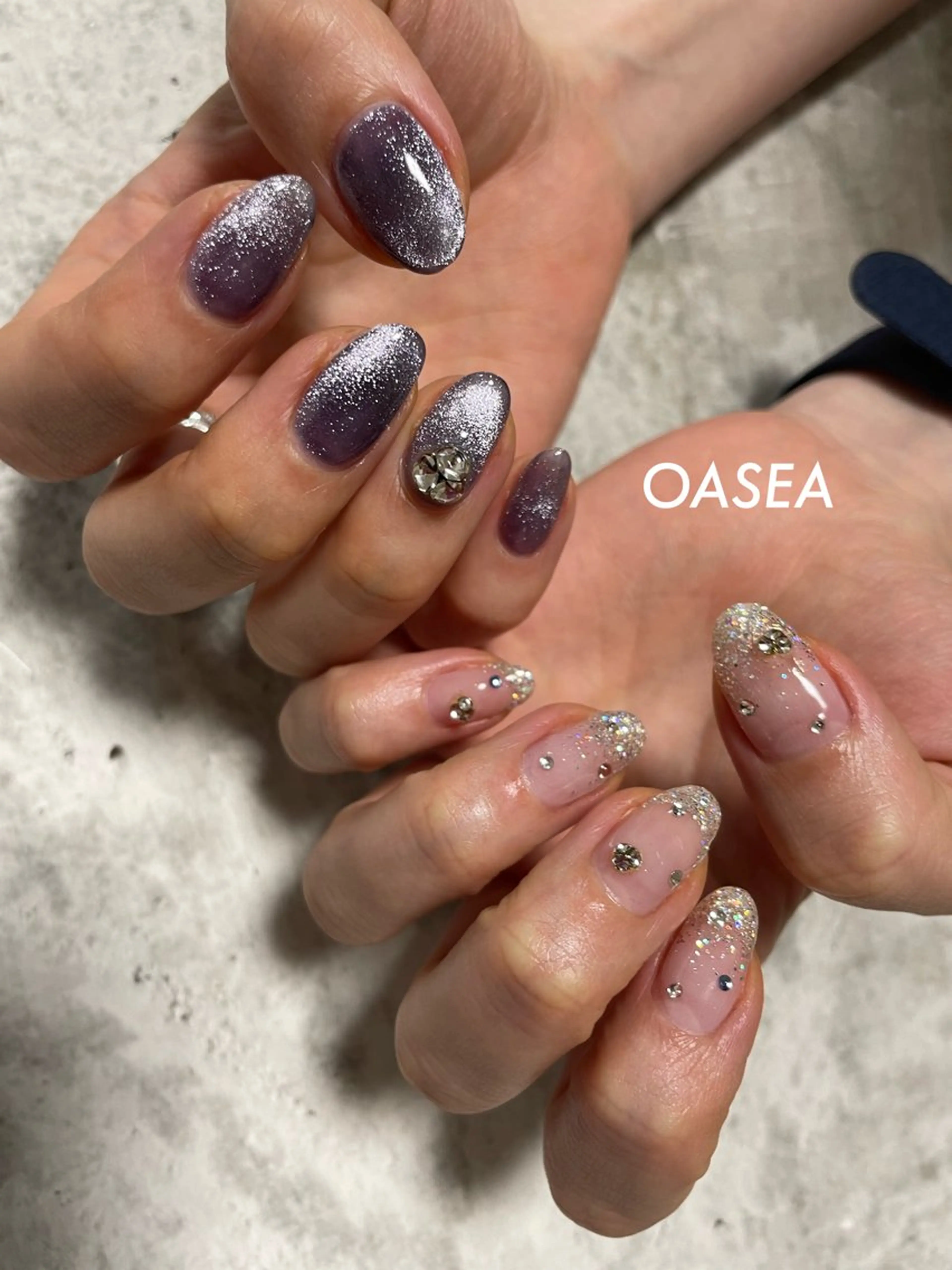 ネイル ハンドネイル 🌞💜 KAORI 🌴のネイルデザイン