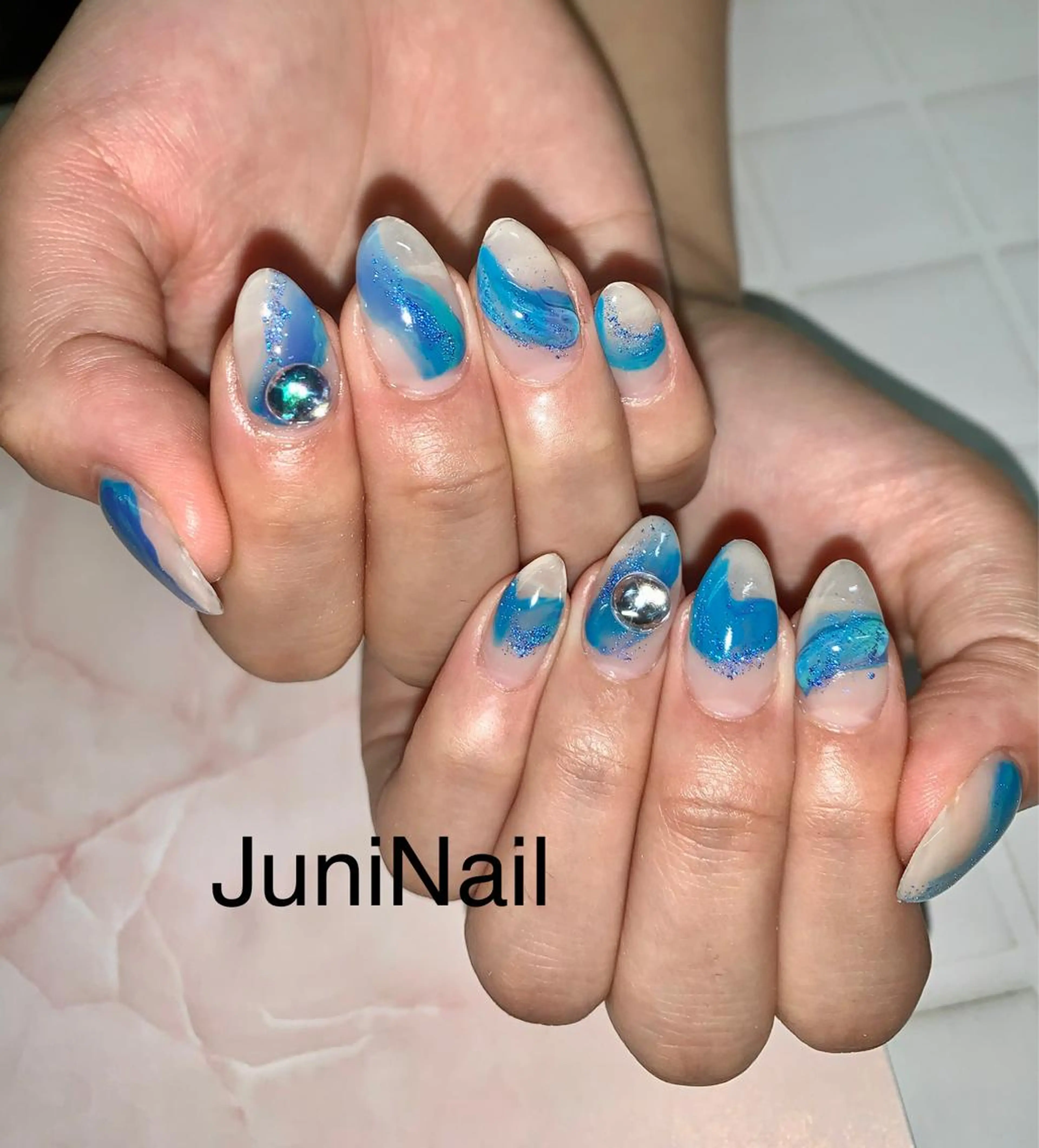 ネイル ハンドネイル JuniNail 주니네일🇰🇷suのネイルデザイン