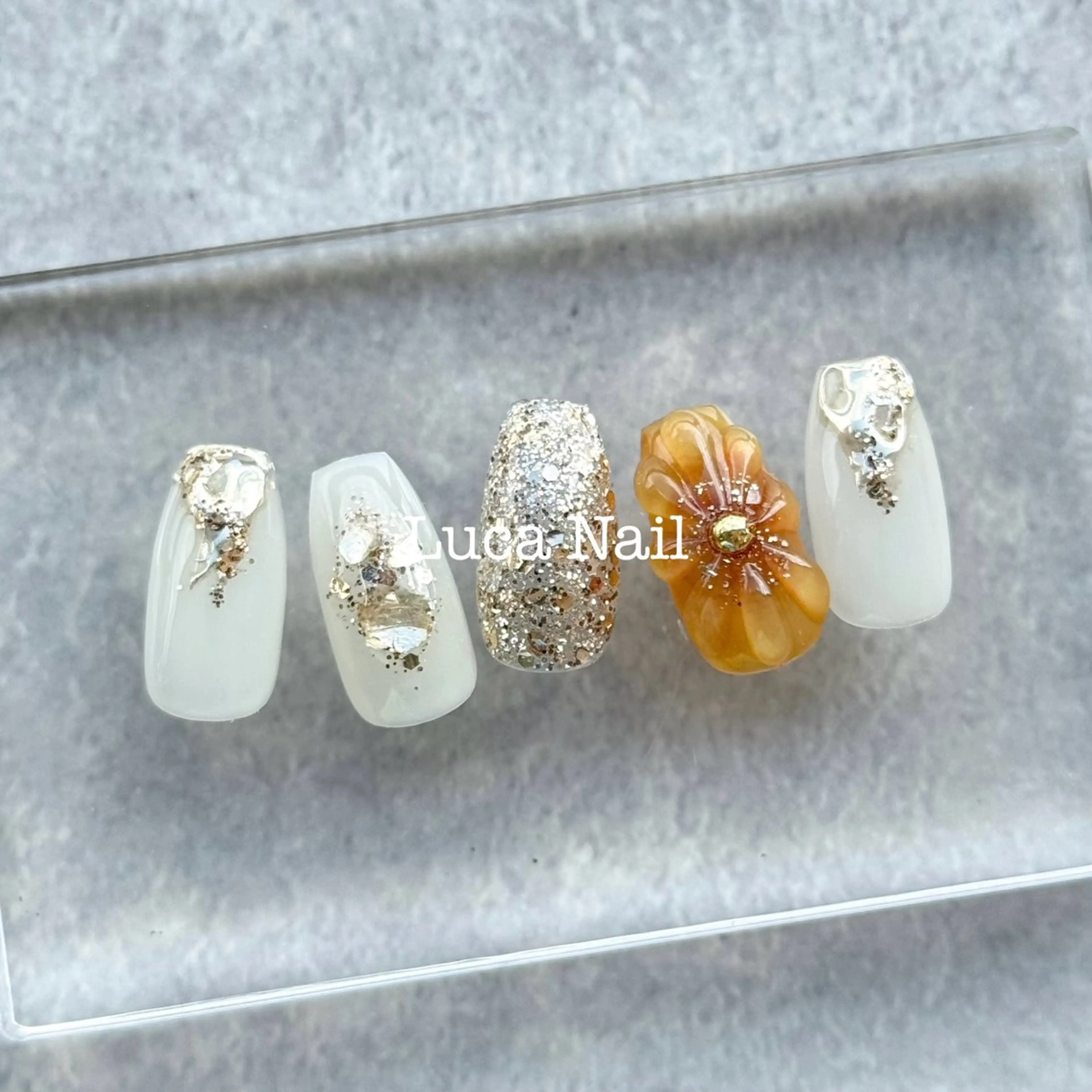 ネイル ハンドネイル ハンドケア Luca  Nail所属・Luca Nail 🌼yu-kaのネイルデザイン